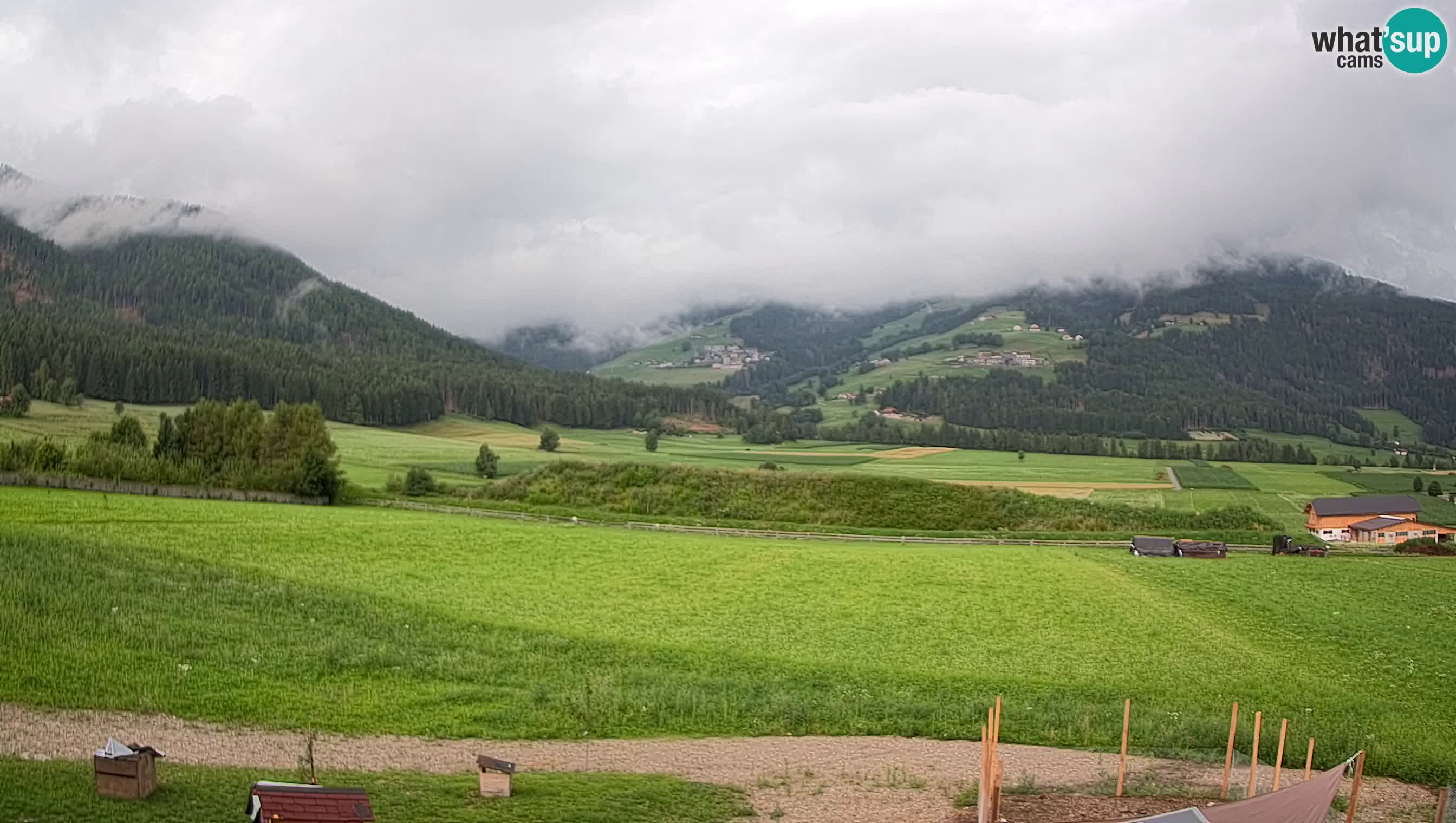 Web Kamera Olang | Kronplatz pogled sa apartmanov Sottla