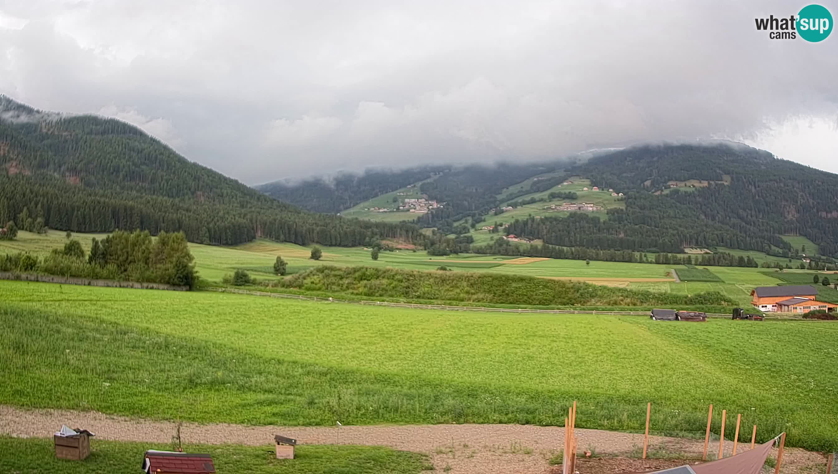 Web Kamera Olang | Kronplatz pogled sa apartmanov Sottla