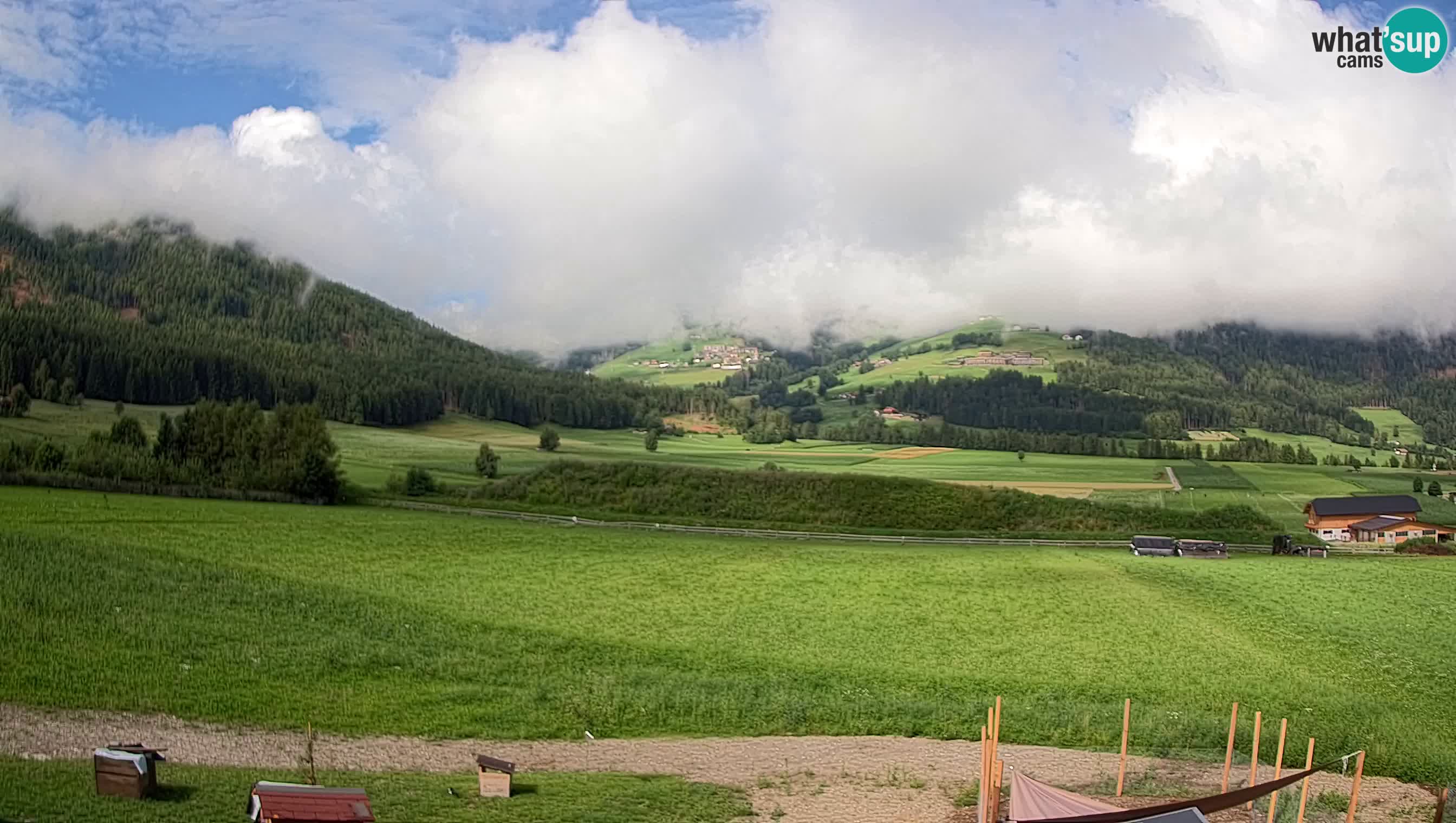 Web Kamera Olang | Kronplatz pogled sa apartmanov Sottla