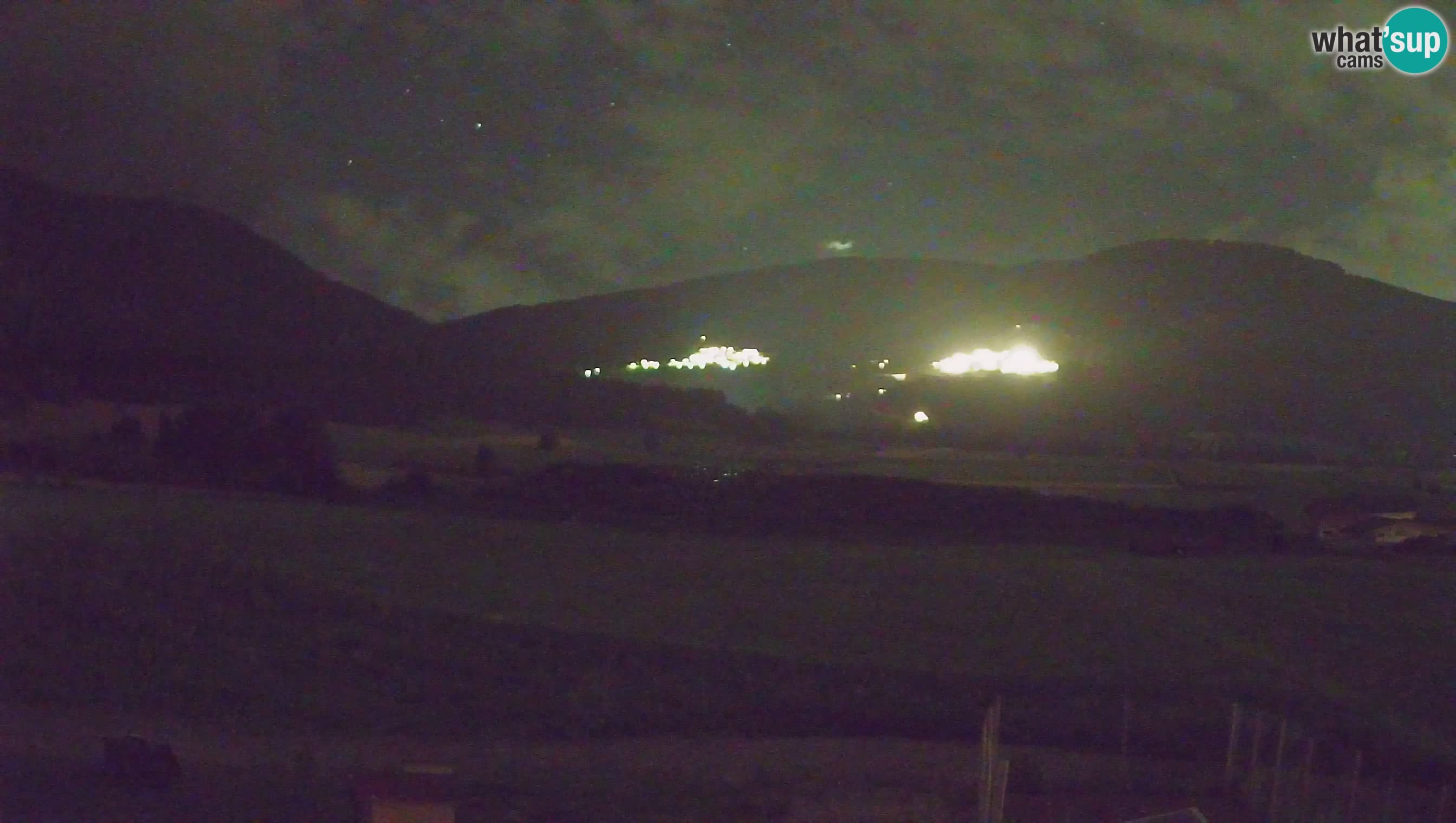Webkamera Olang | Blick auf den Kronplatz von den Sottla Apartments