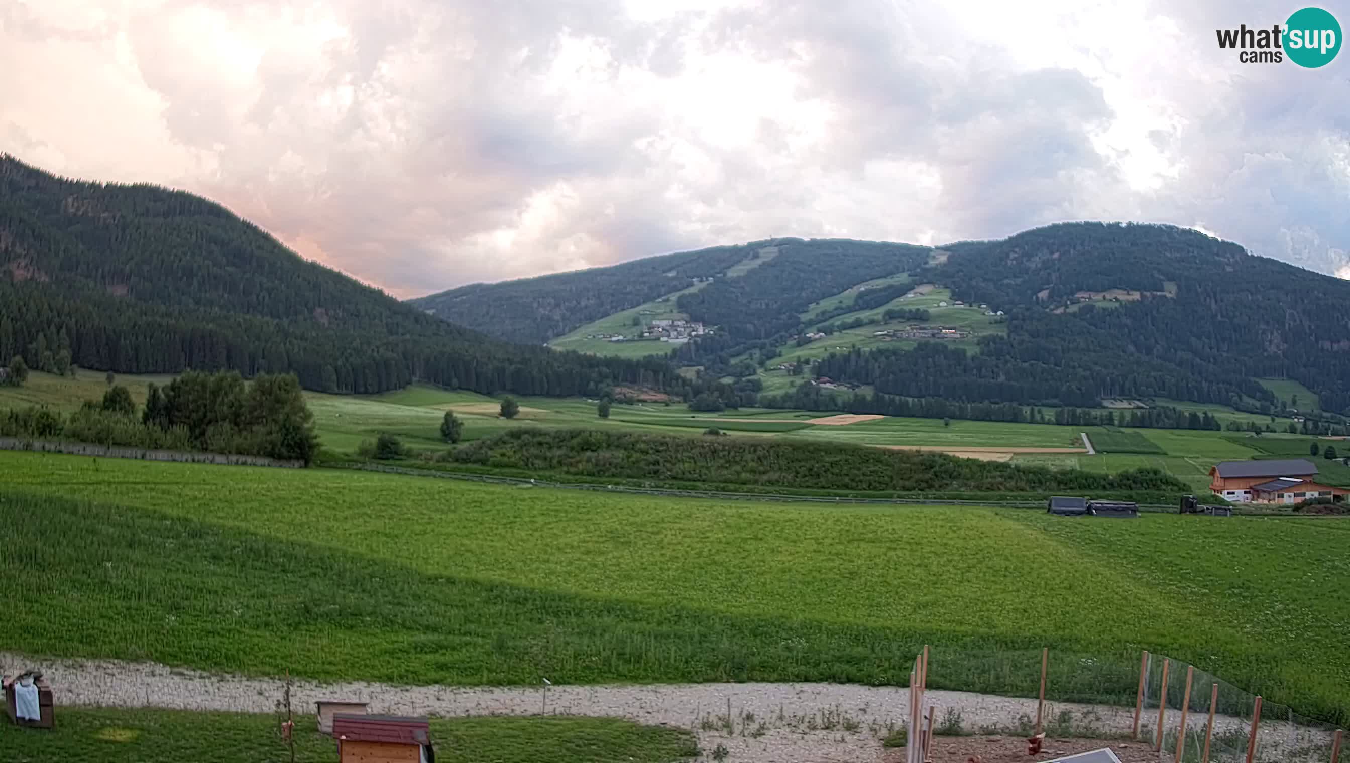 Livecam Olang | Kronplatz view from Sottla apartments