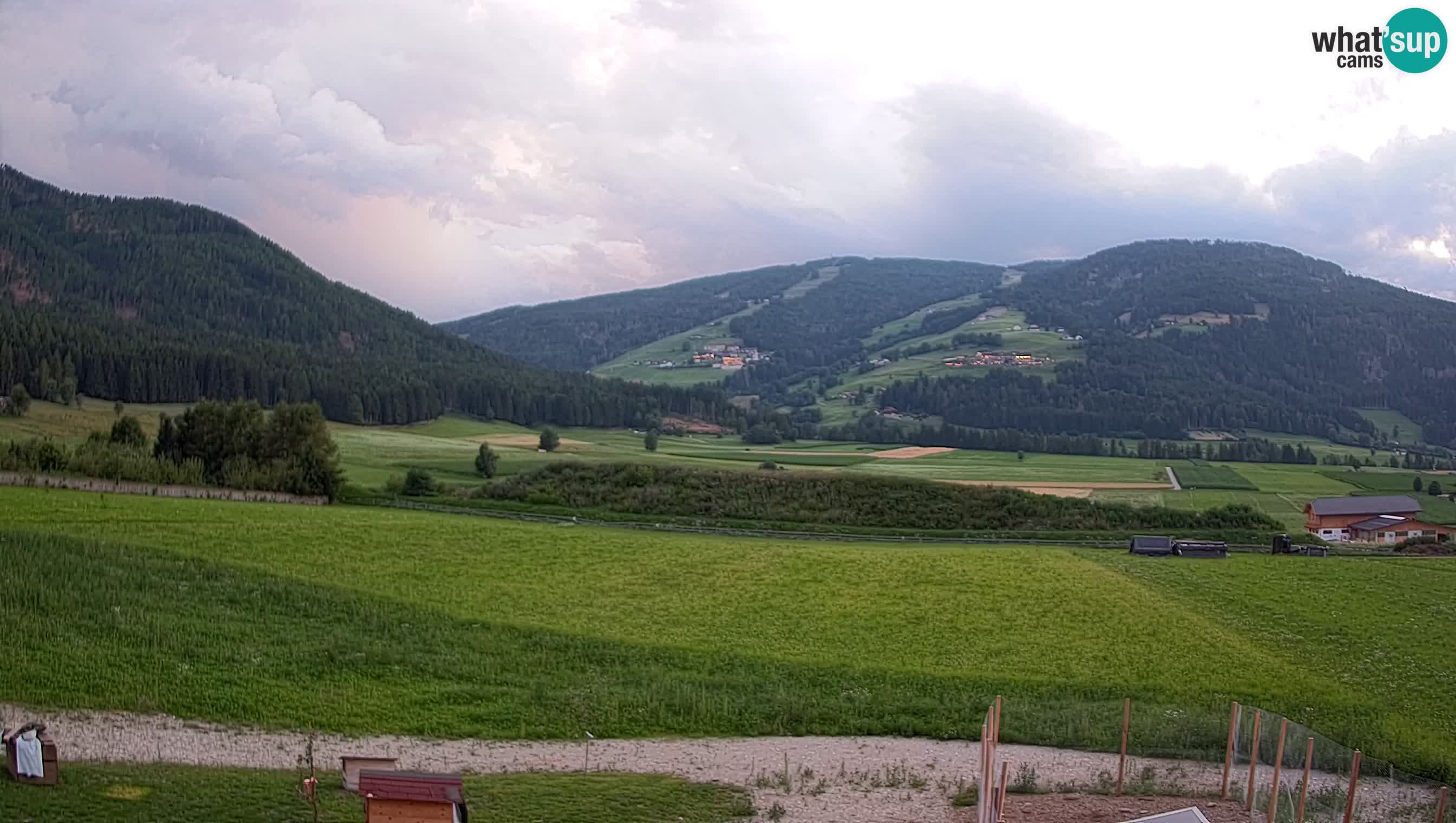 Livecam Olang | Kronplatz view from Sottla apartments