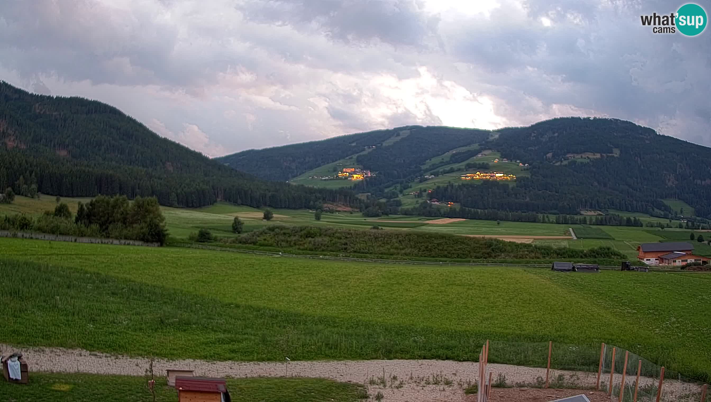 Web Kamera Olang | Kronplatz pogled sa apartmanov Sottla