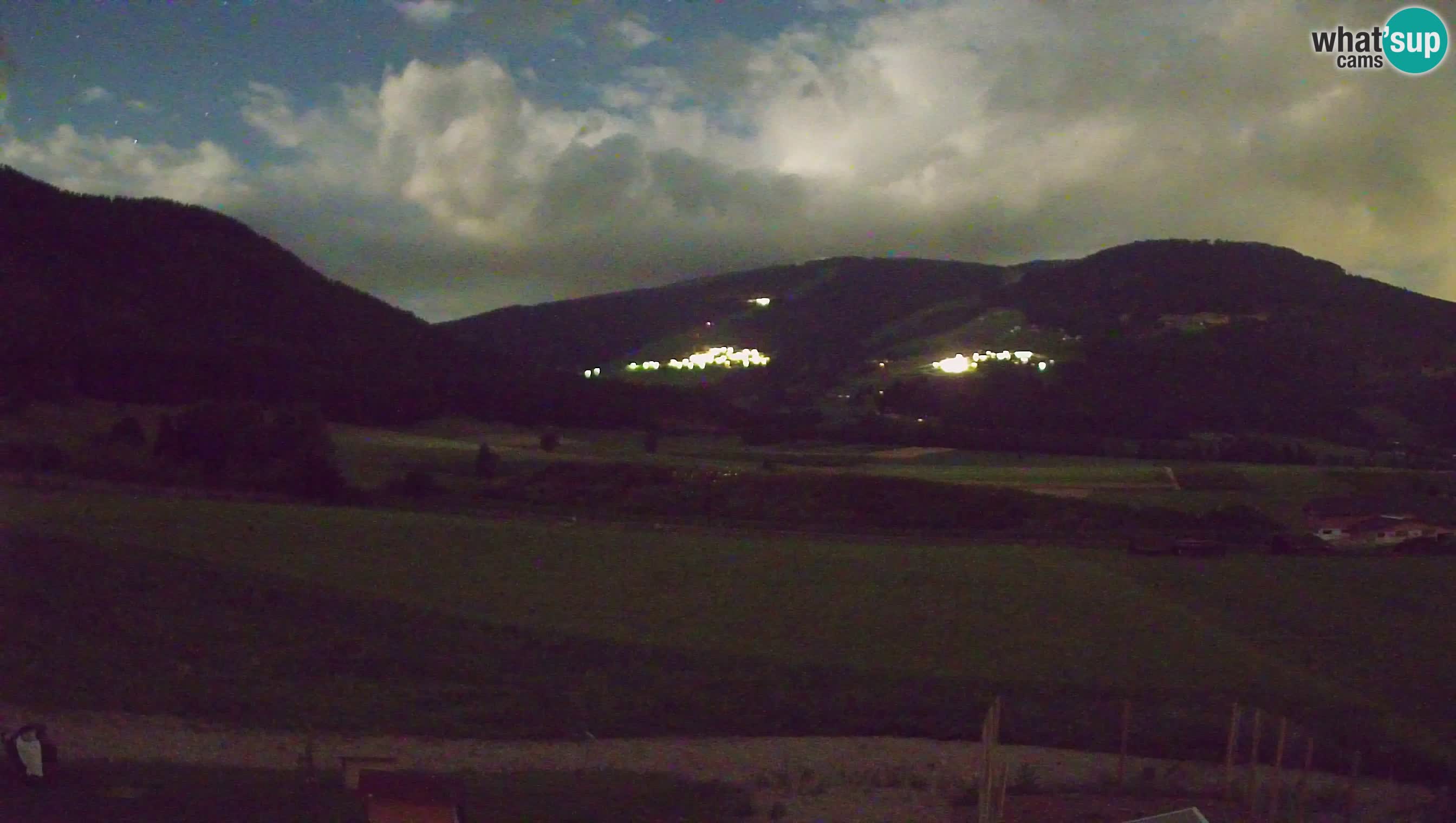 Webkamera Olang | Blick auf den Kronplatz von den Sottla Apartments
