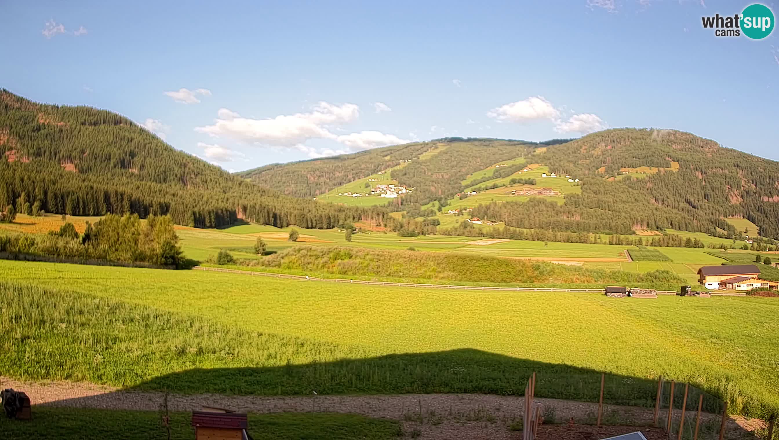 Livecam Olang | Kronplatz view from Sottla apartments