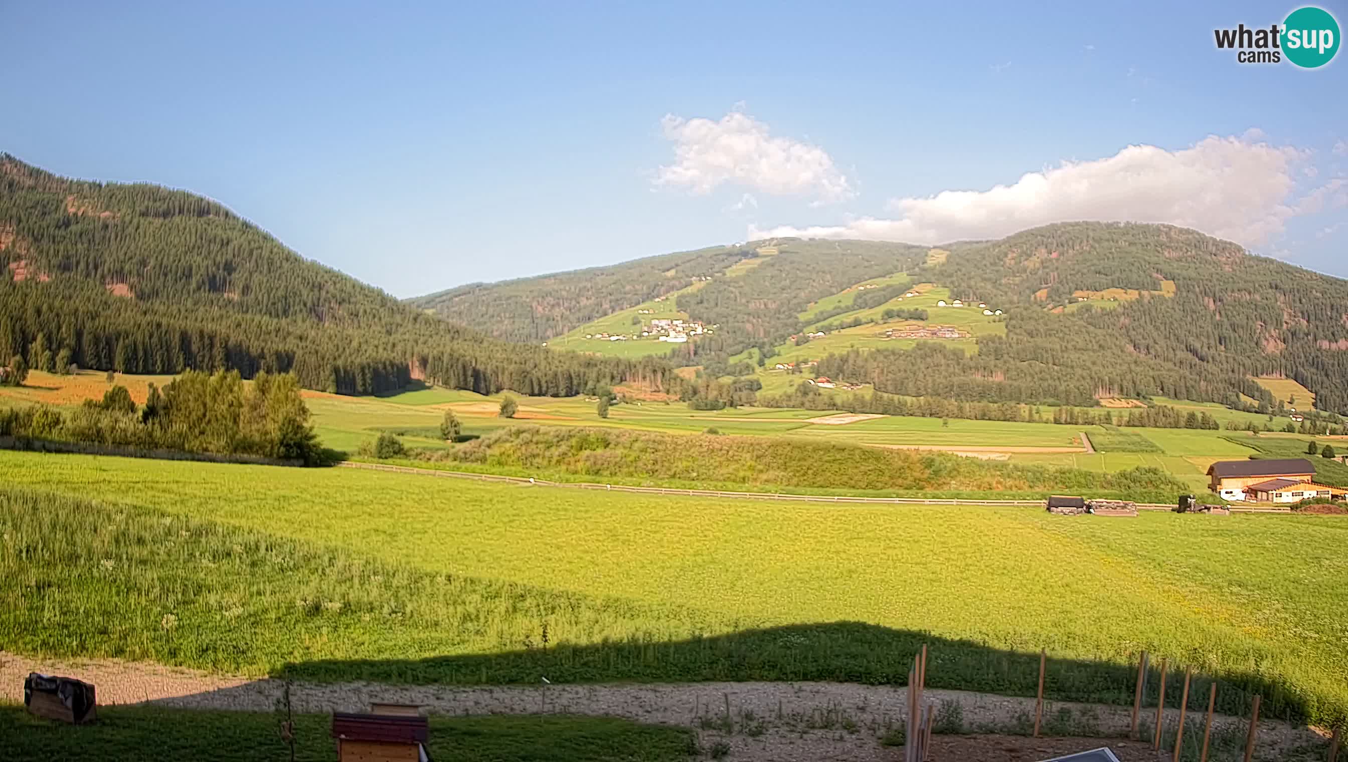 Livecam Olang | Kronplatz view from Sottla apartments