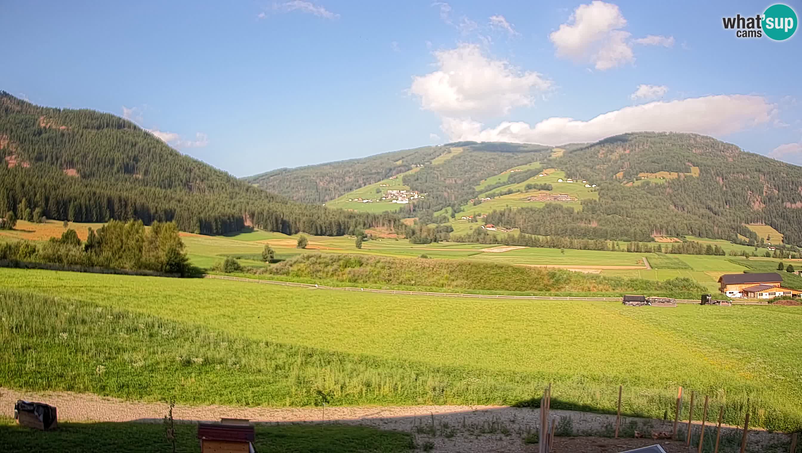 Livecam Olang | Kronplatz view from Sottla apartments