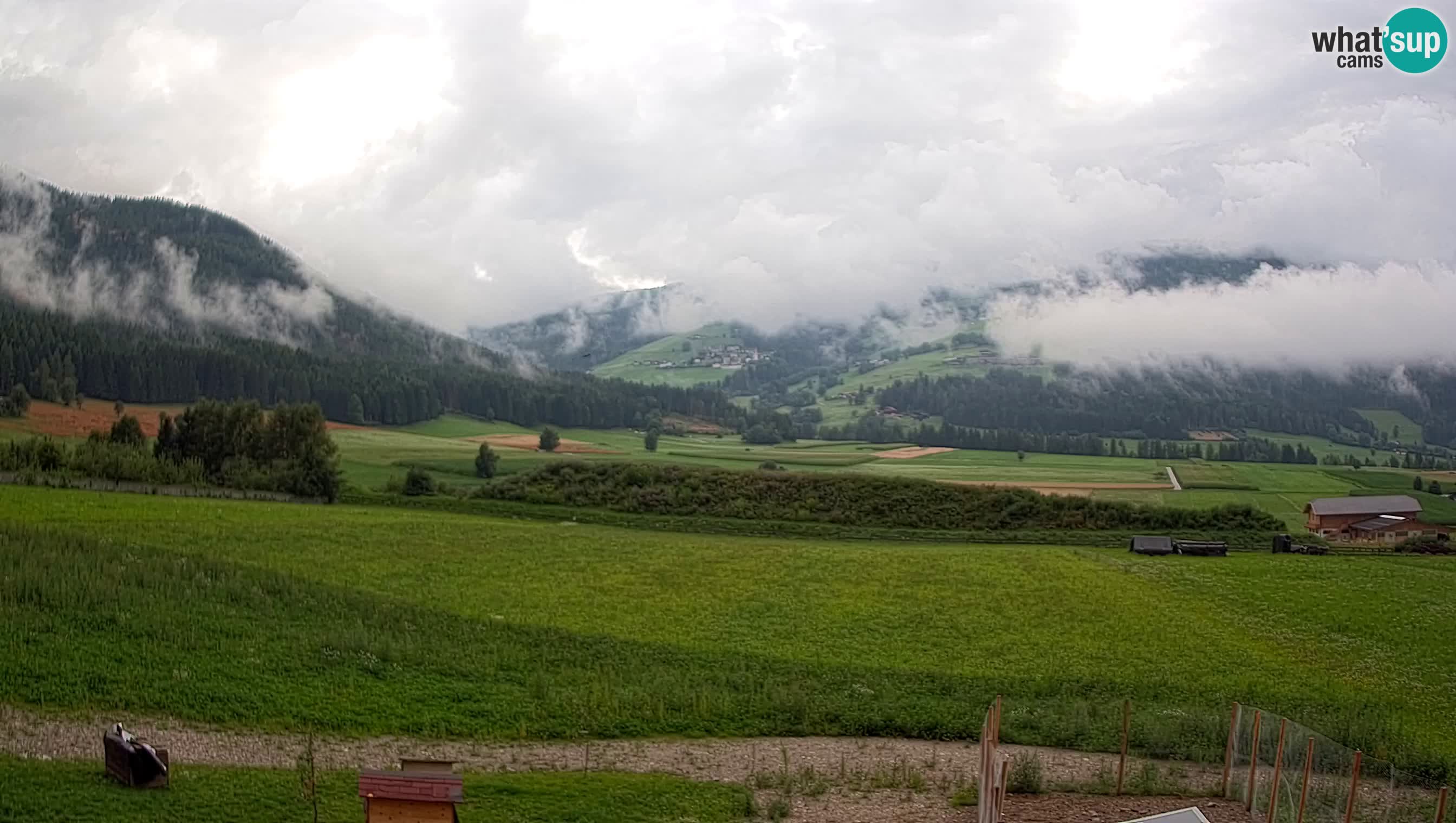 Livecam Olang | Kronplatz view from Sottla apartments