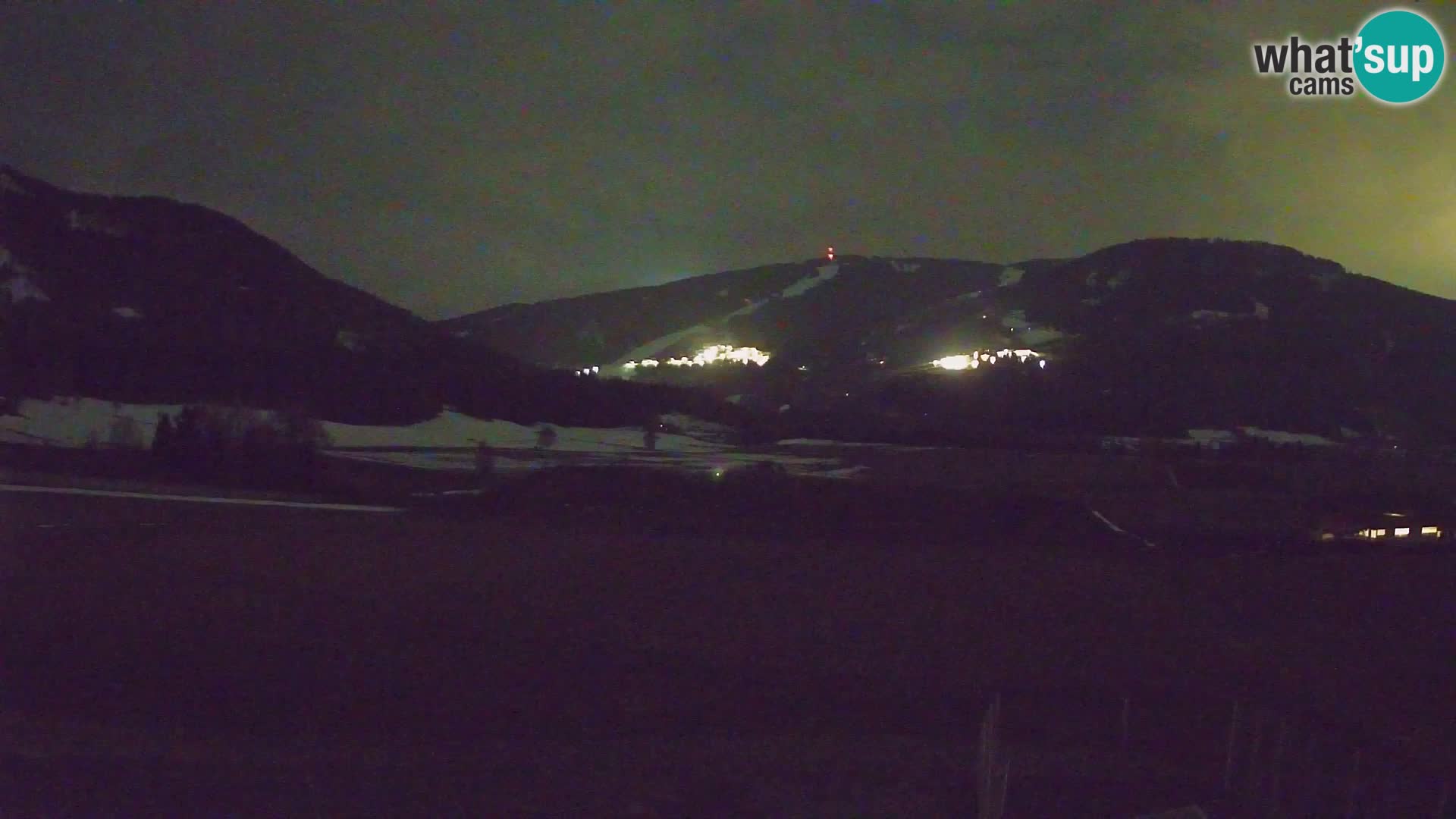 Webkamera Olang | Blick auf den Kronplatz von den Sottla Apartments