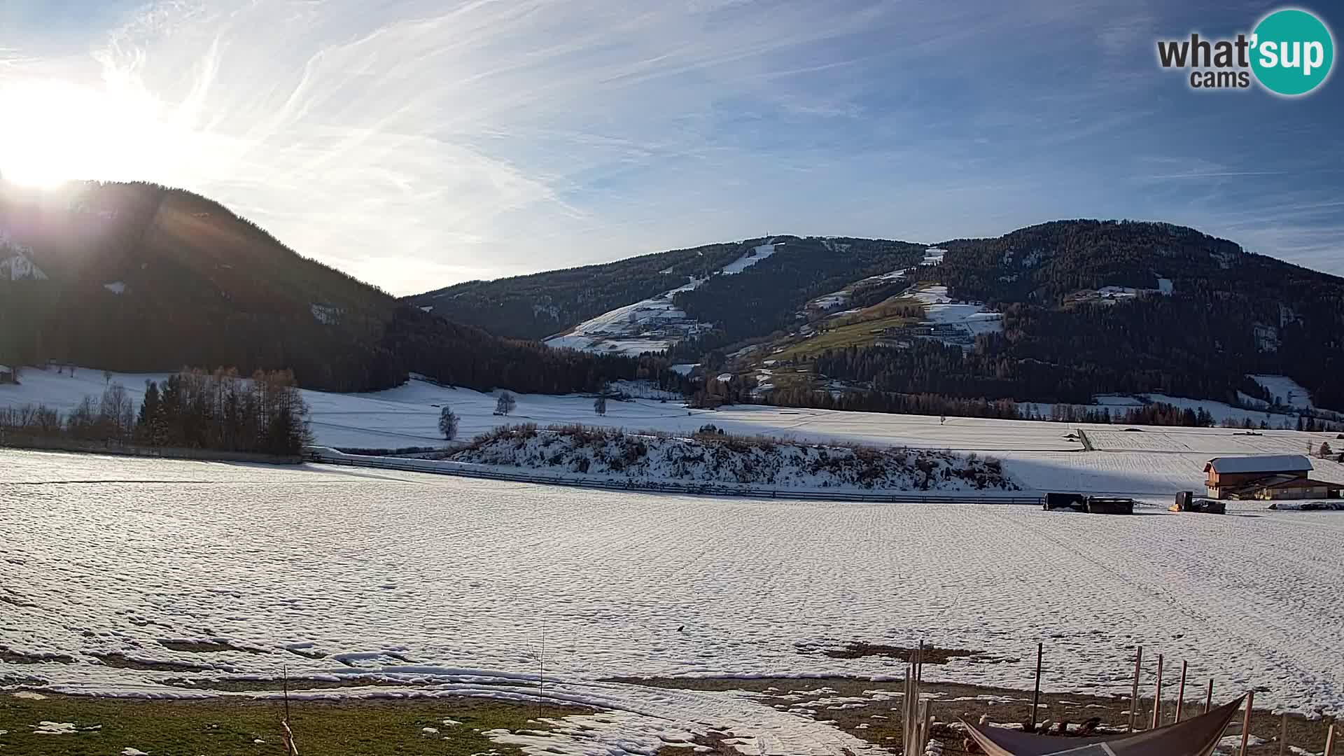 Web Kamera Olang | Kronplatz pogled sa apartmanov Sottla