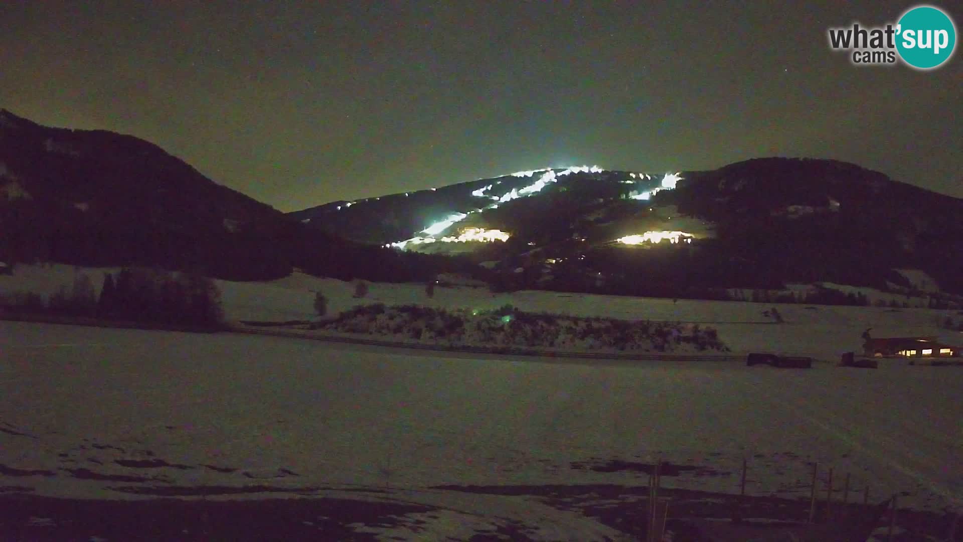 Webkamera Olang | Blick auf den Kronplatz von den Sottla Apartments