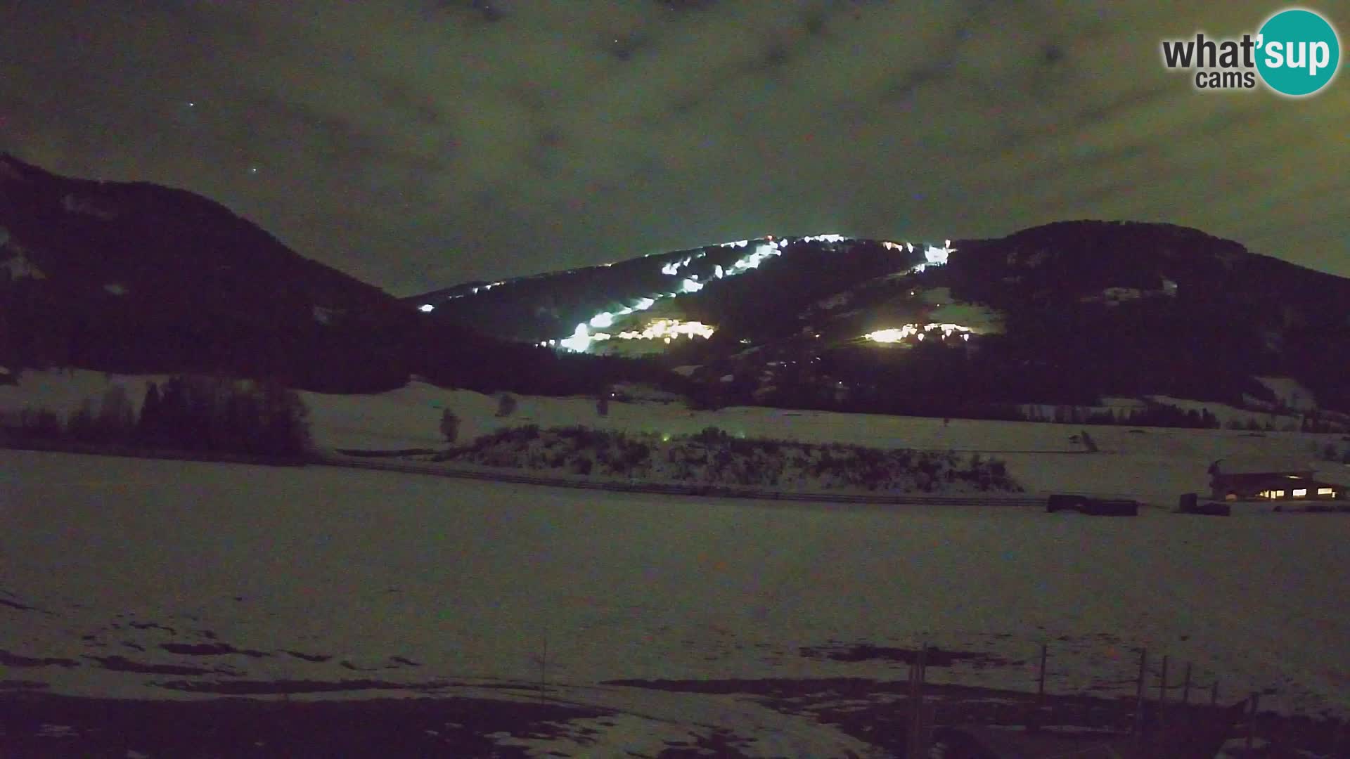 Webkamera Olang | Blick auf den Kronplatz von den Sottla Apartments