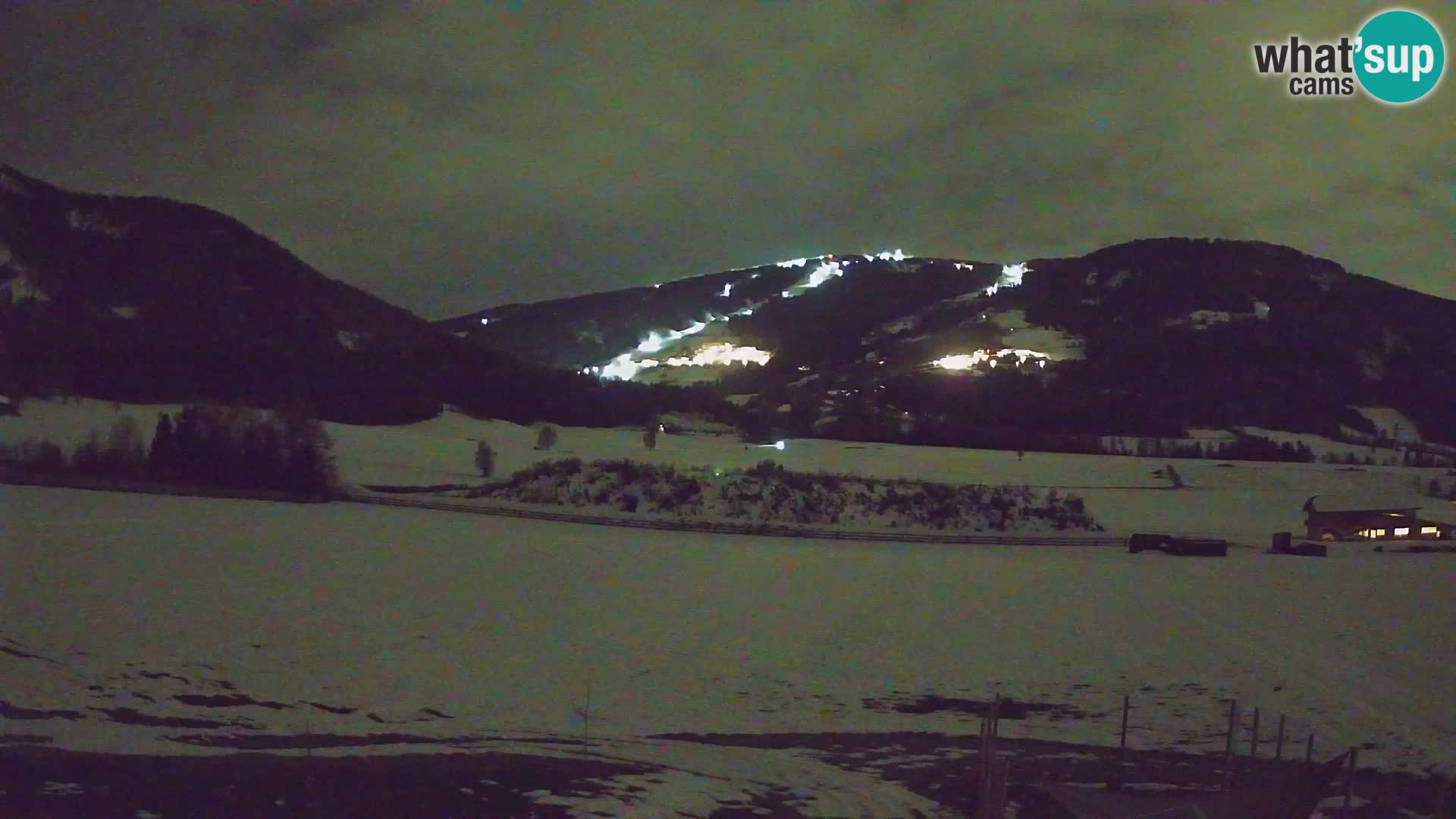 Webkamera Olang | Blick auf den Kronplatz von den Sottla Apartments