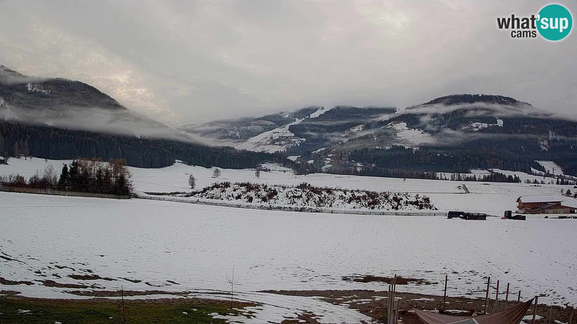 Web Kamera Olang | Kronplatz pogled sa apartmanov Sottla