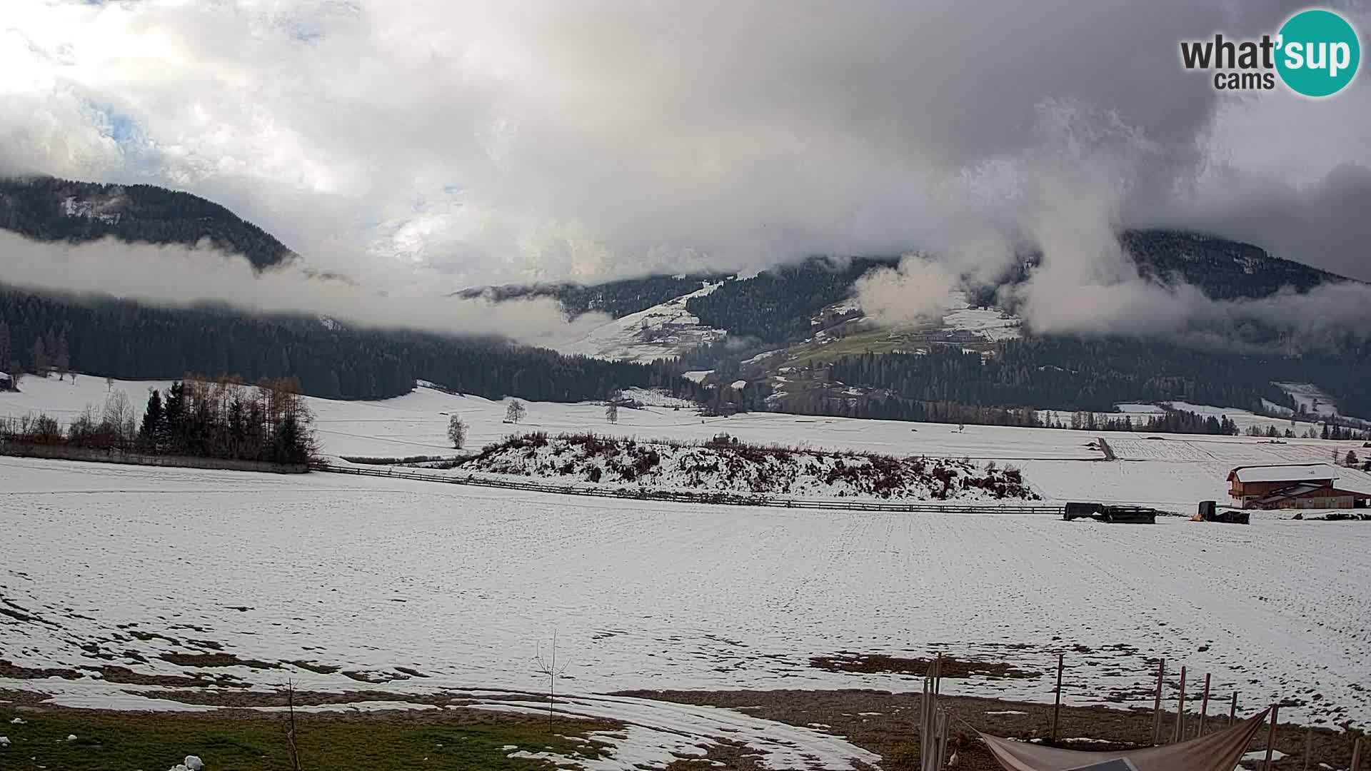 Livecam Olang | Kronplatz view from Sottla apartments