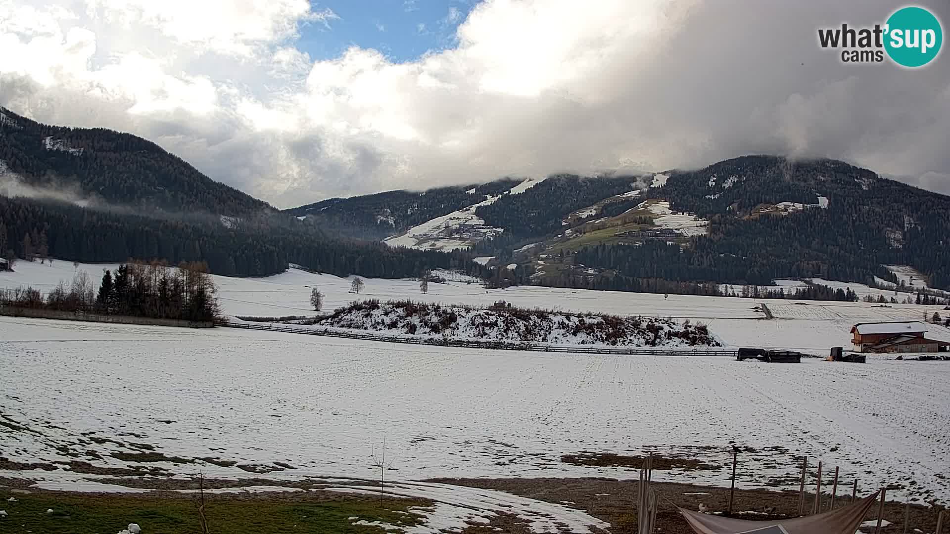 Web Kamera Olang | Kronplatz pogled sa apartmanov Sottla