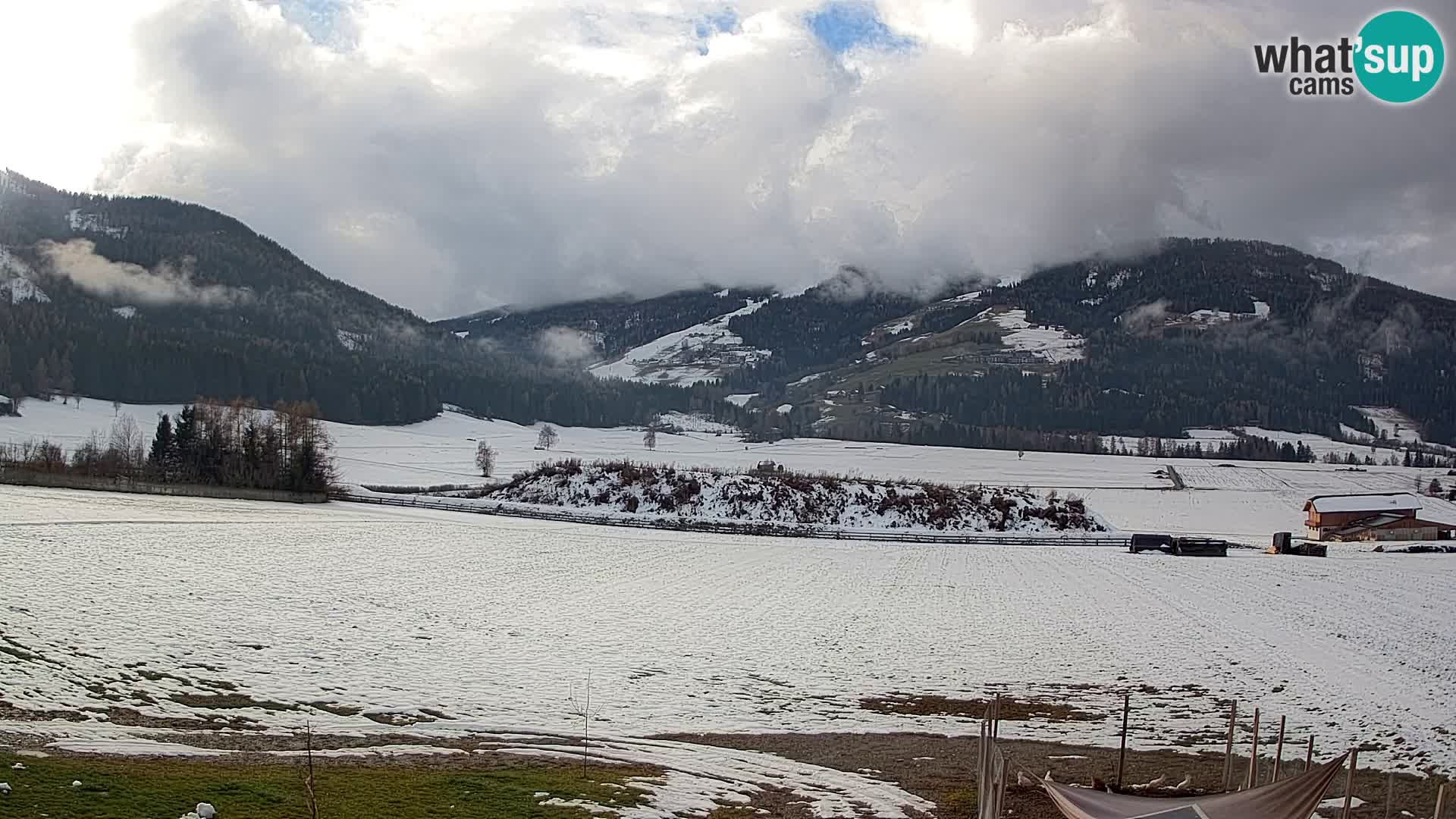 Livecam Olang | Kronplatz view from Sottla apartments