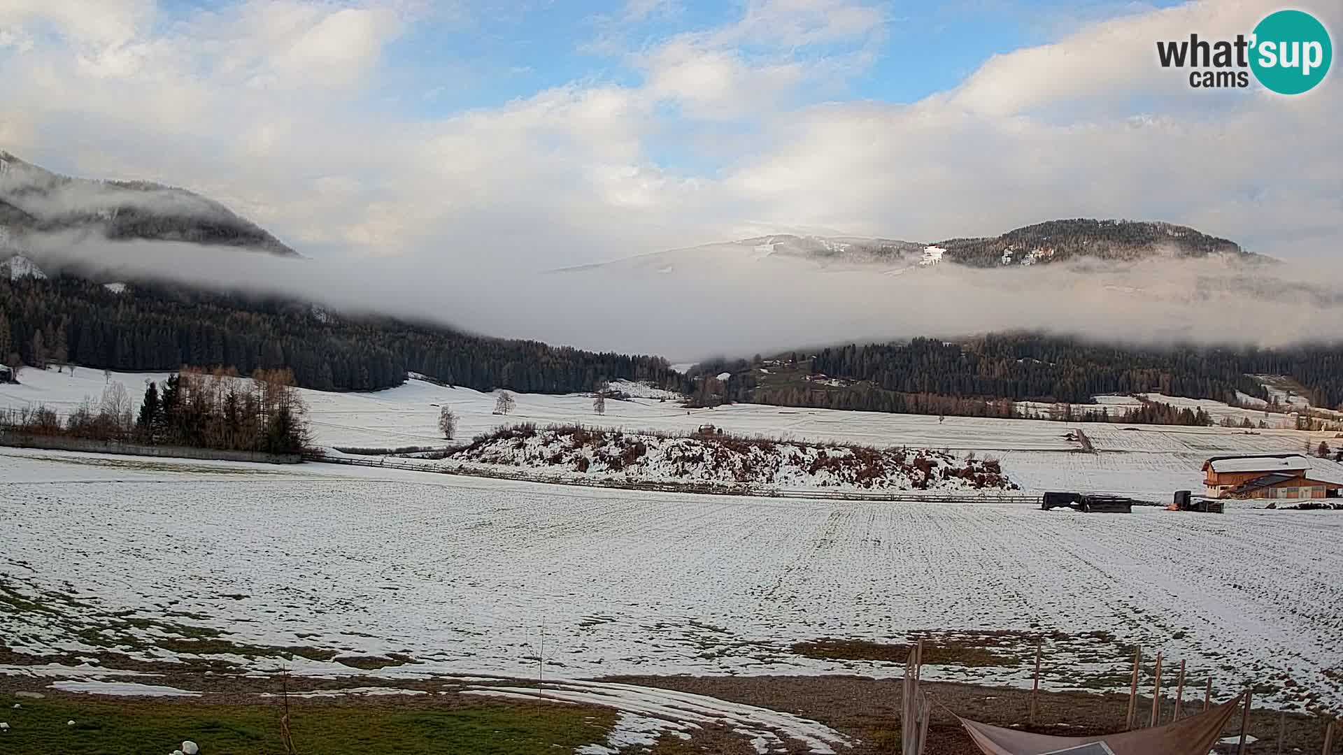 Livecam Olang | Kronplatz view from Sottla apartments