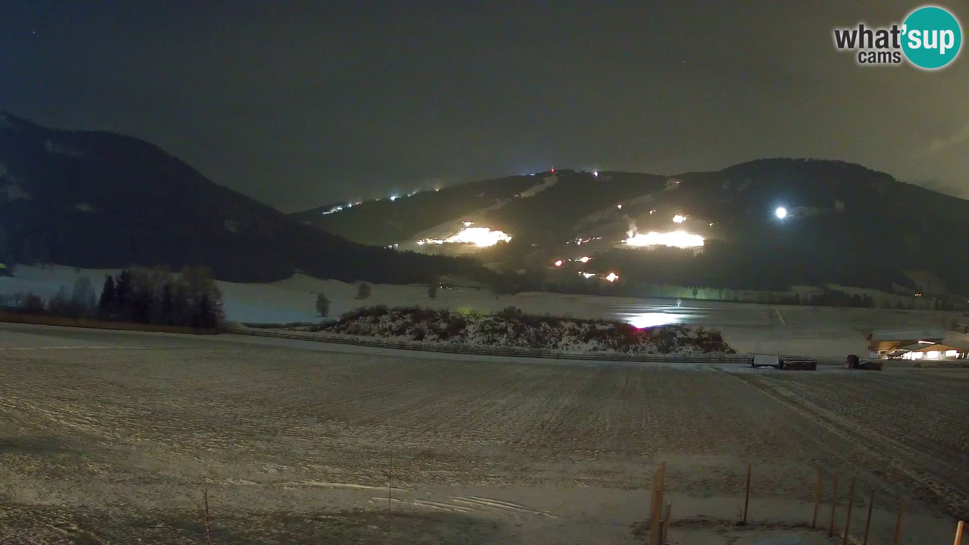 Webkamera Olang | Blick auf den Kronplatz von den Sottla Apartments