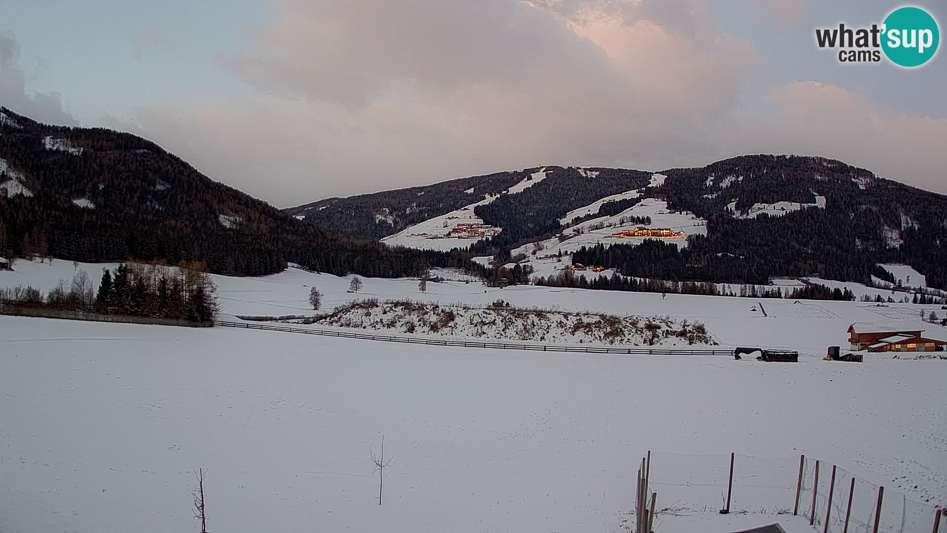 Web Kamera Olang | Kronplatz pogled sa apartmanov Sottla