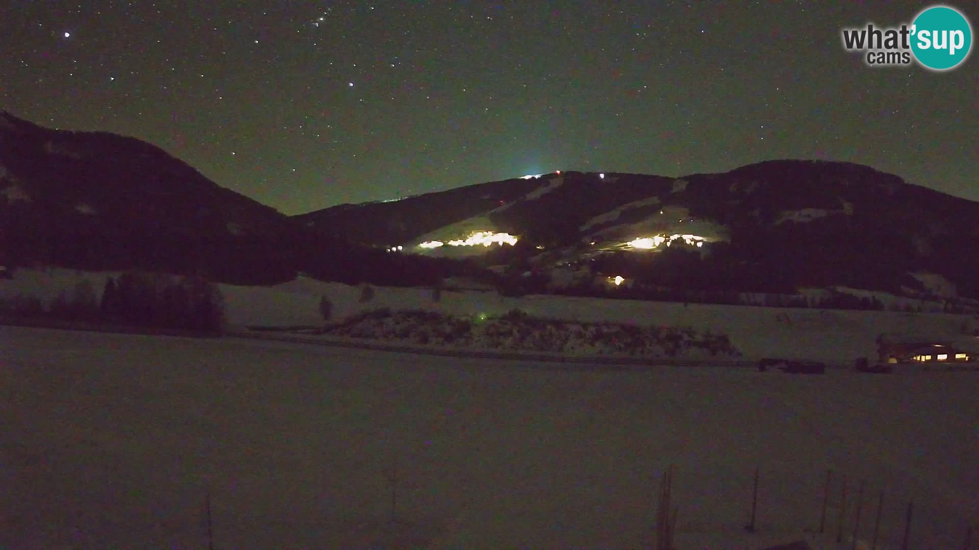 Webkamera Olang | Blick auf den Kronplatz von den Sottla Apartments
