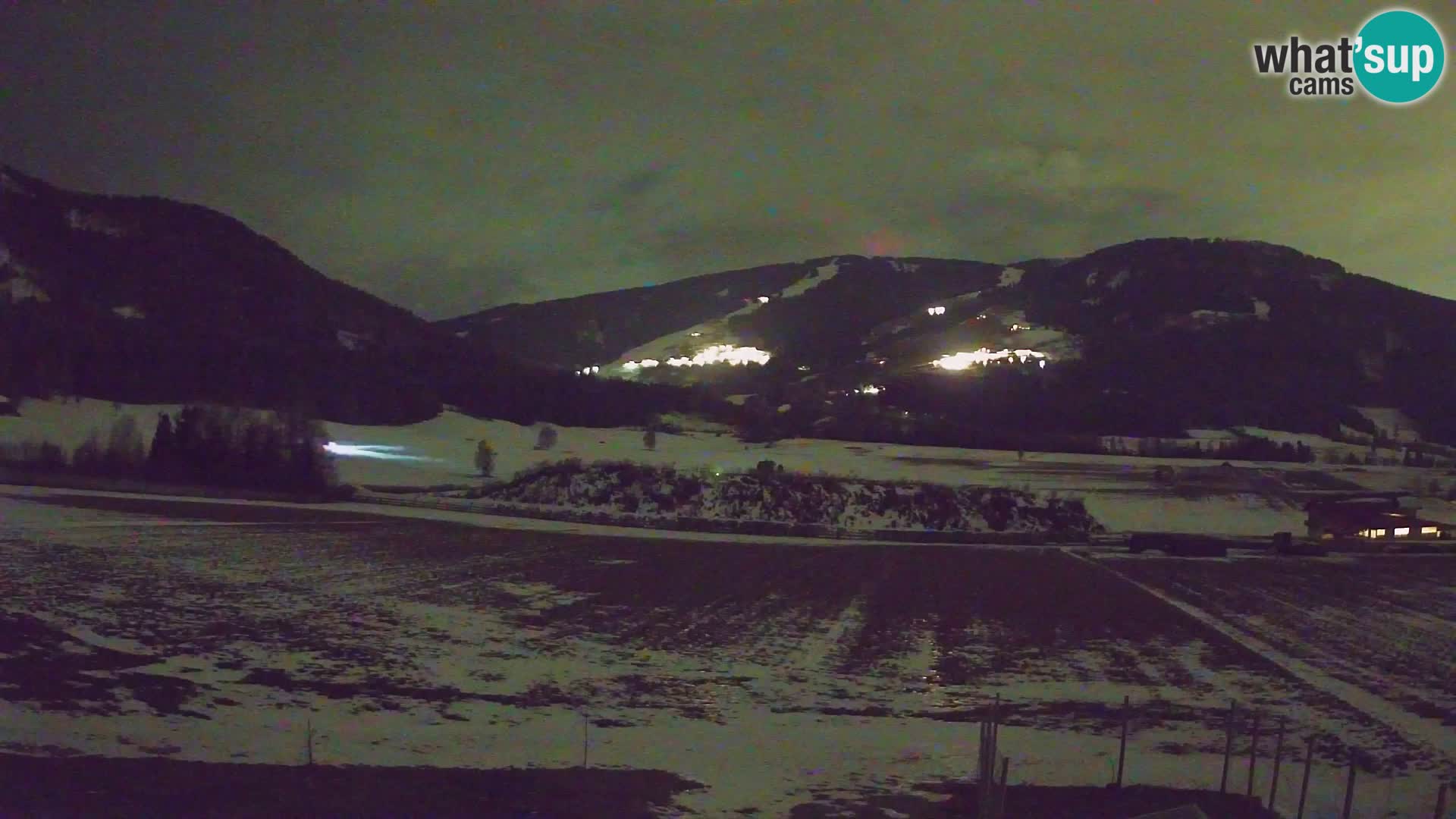 Webkamera Olang | Blick auf den Kronplatz von den Sottla Apartments