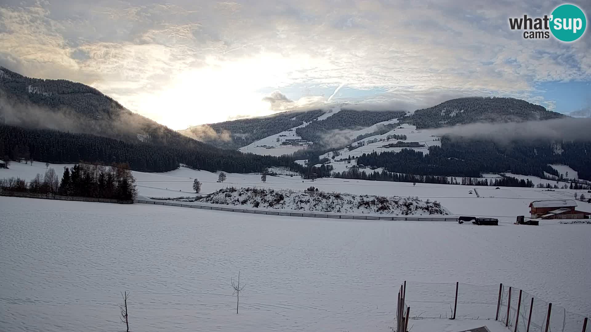 Web Kamera Olang | Kronplatz pogled sa apartmanov Sottla