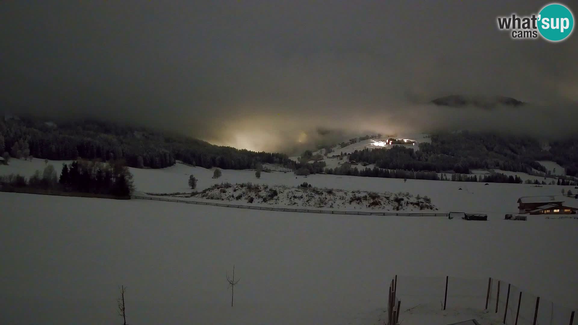 Webkamera Olang | Blick auf den Kronplatz von den Sottla Apartments