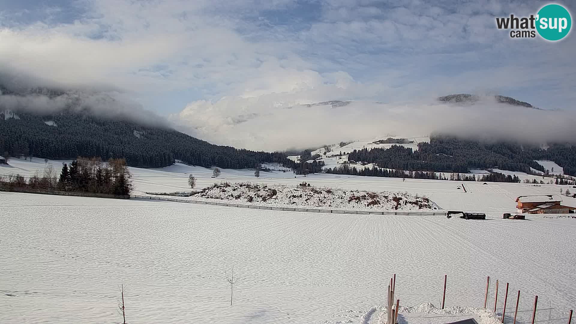 Livecam Olang | Kronplatz view from Sottla apartments