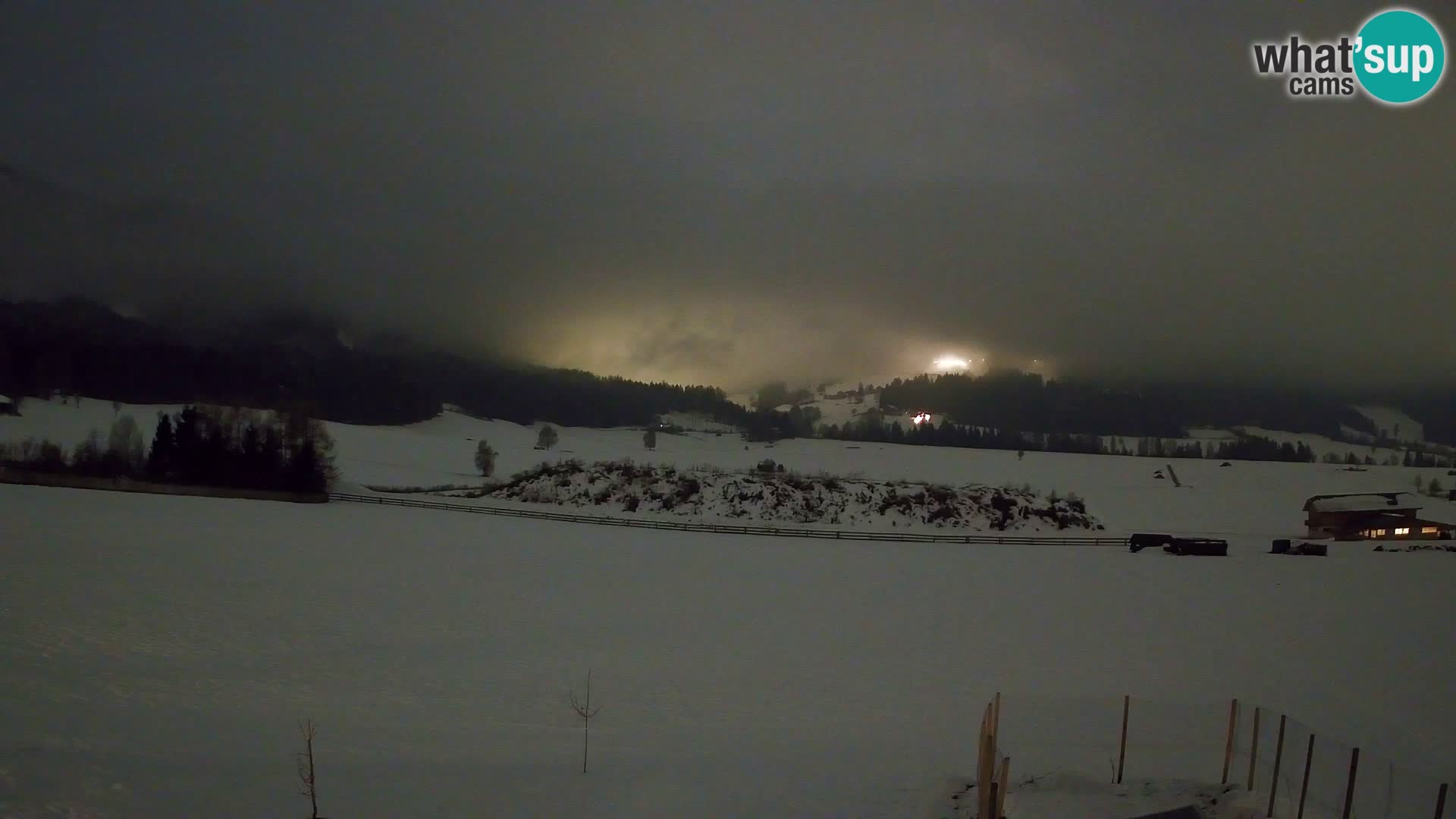 Webkamera Olang | Blick auf den Kronplatz von den Sottla Apartments