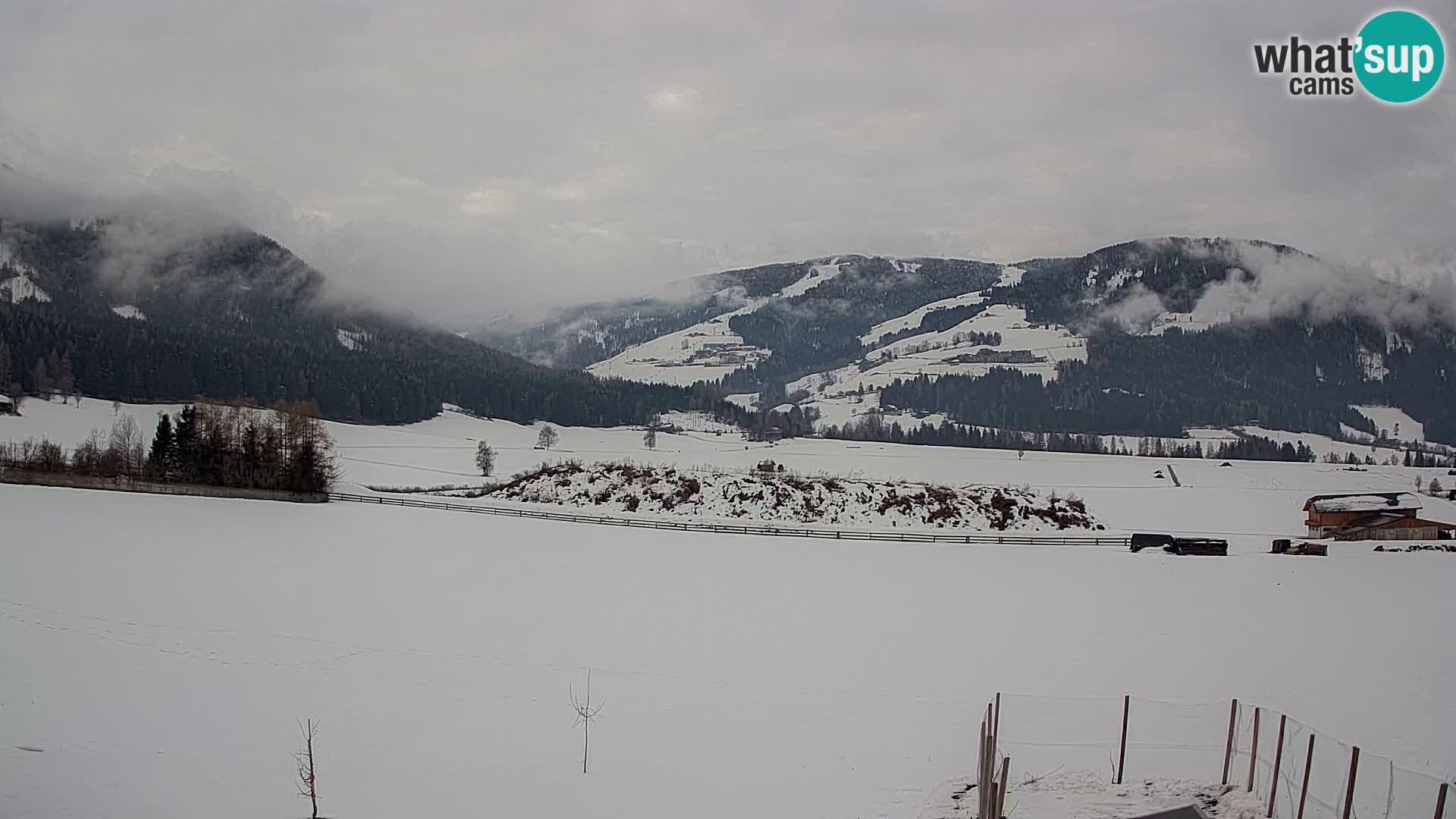 Livecam Olang | Kronplatz view from Sottla apartments