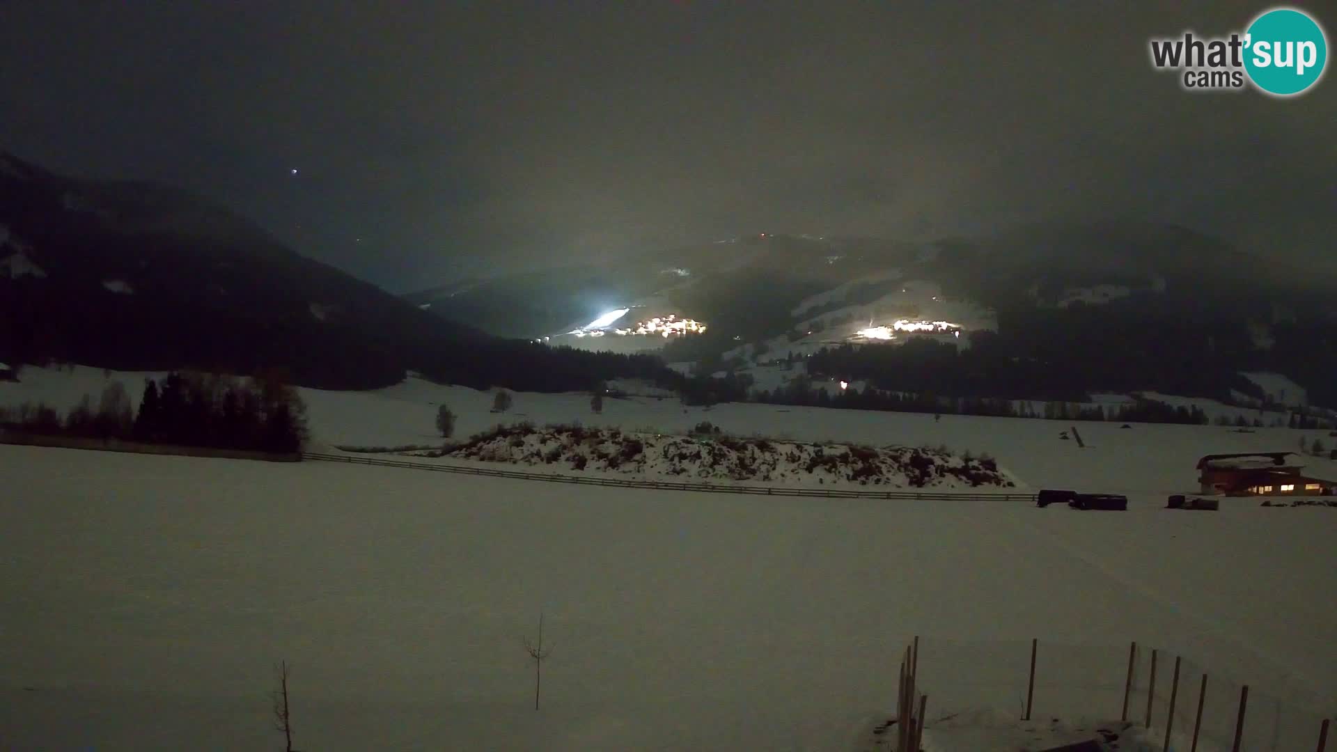 Webkamera Olang | Blick auf den Kronplatz von den Sottla Apartments