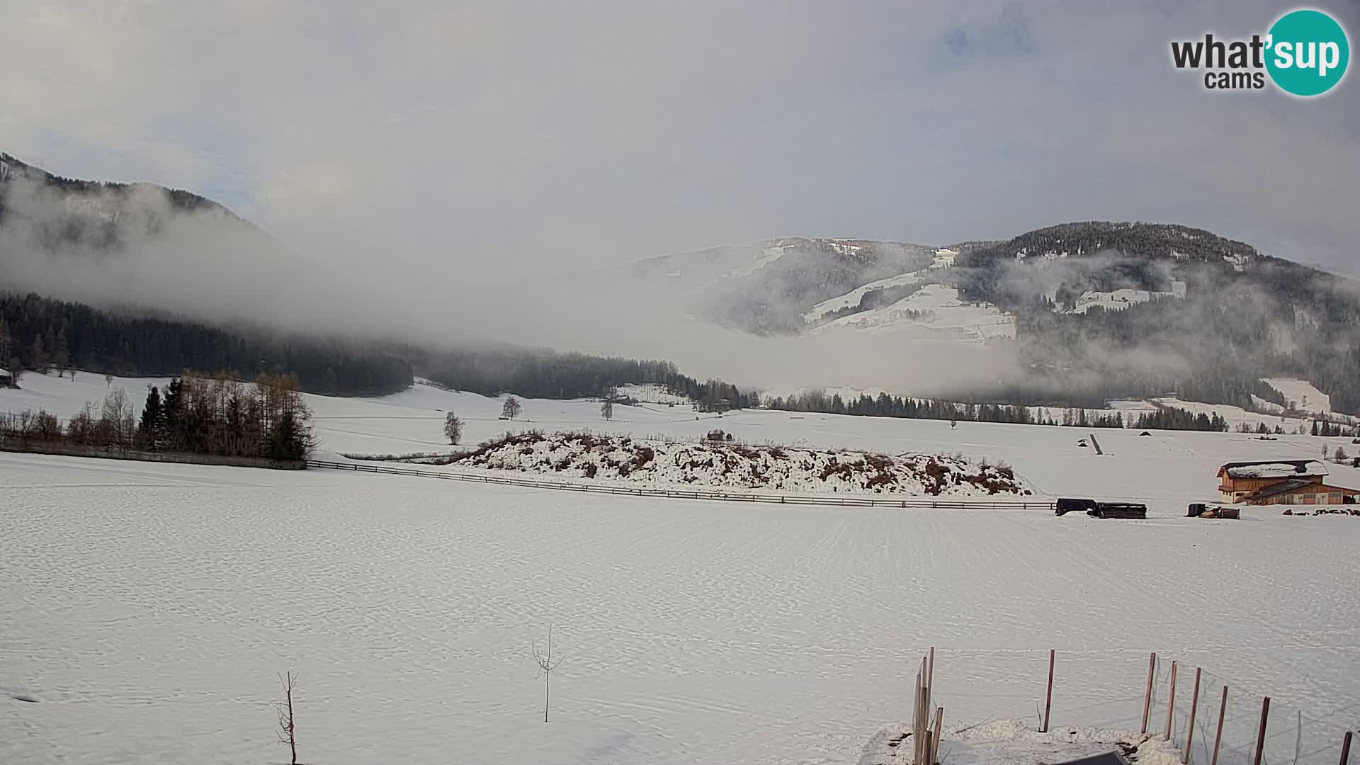 Livecam Olang | Kronplatz view from Sottla apartments