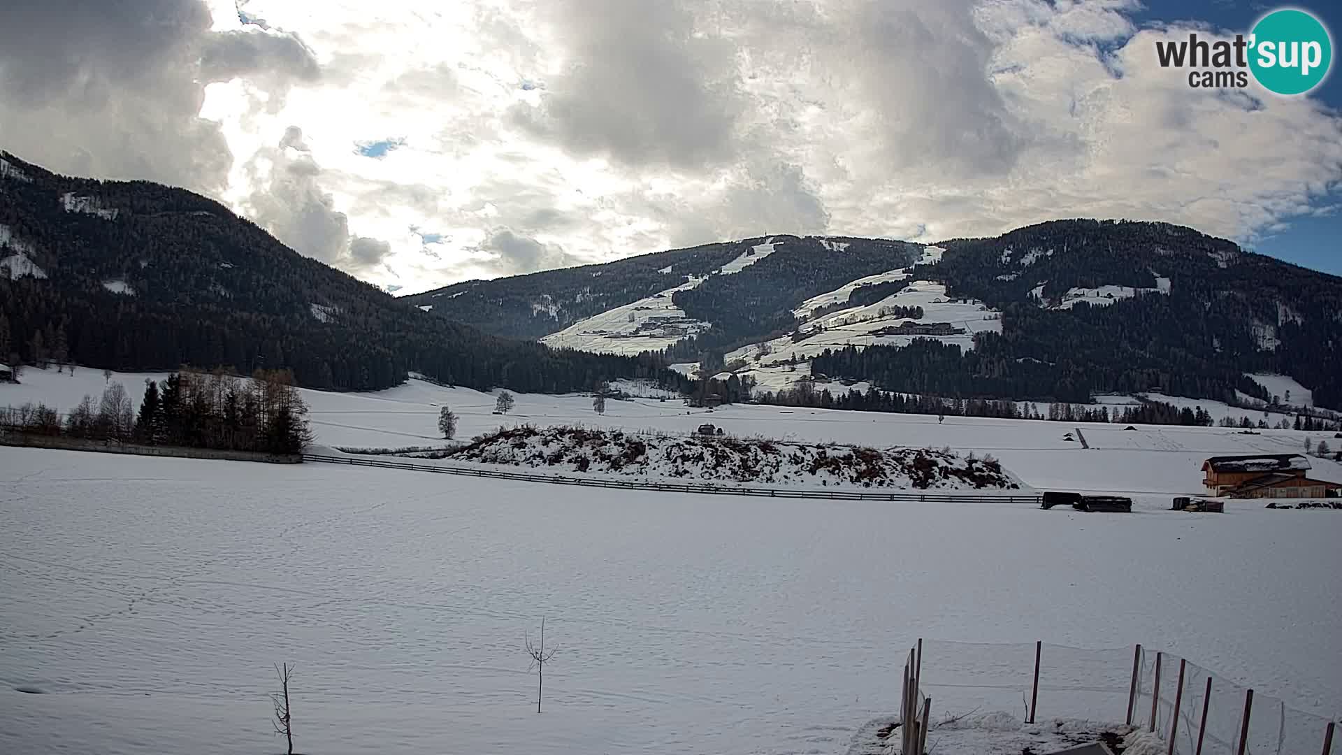 Livecam Olang | Kronplatz view from Sottla apartments