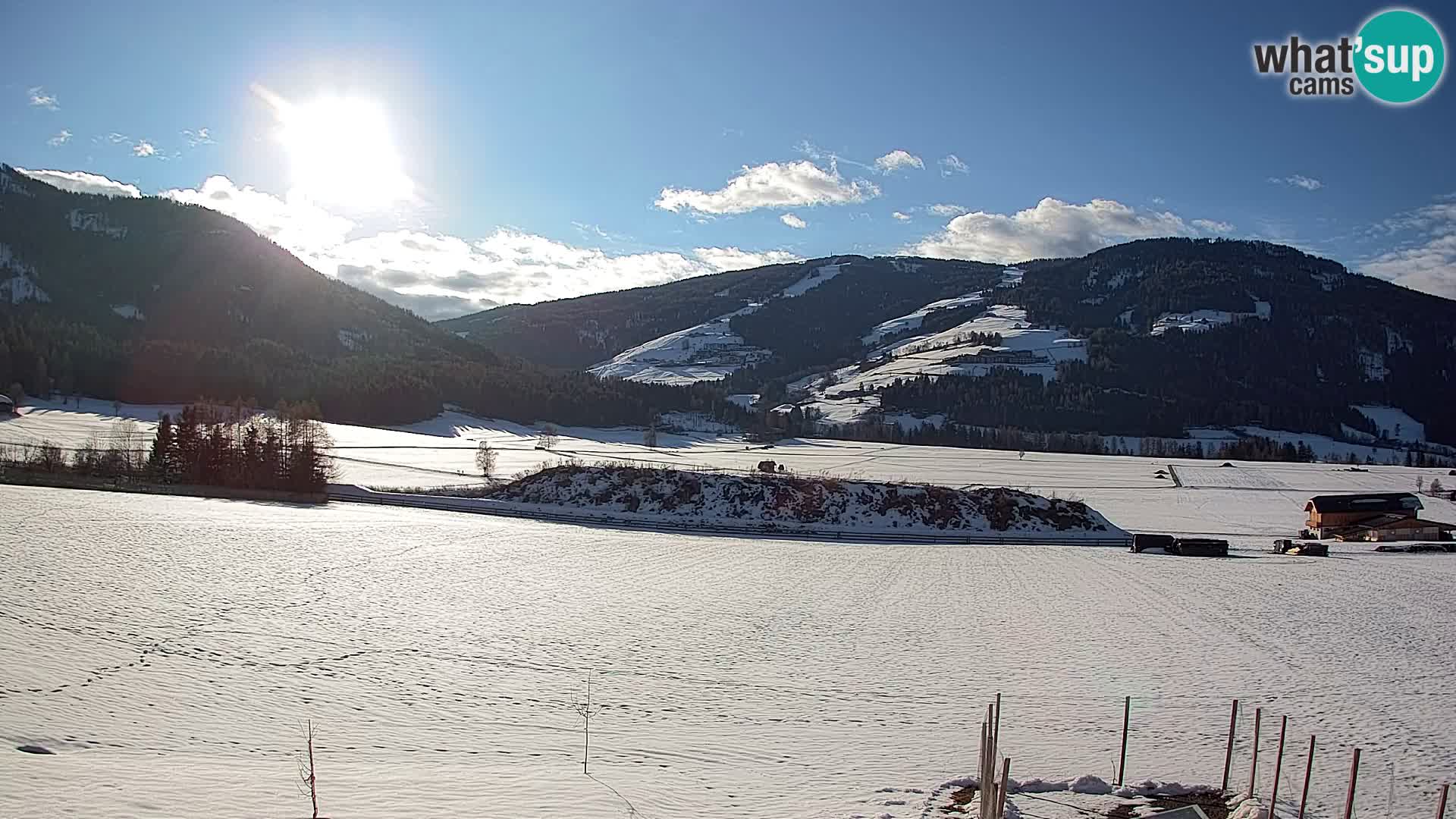 Livecam Olang | Kronplatz view from Sottla apartments