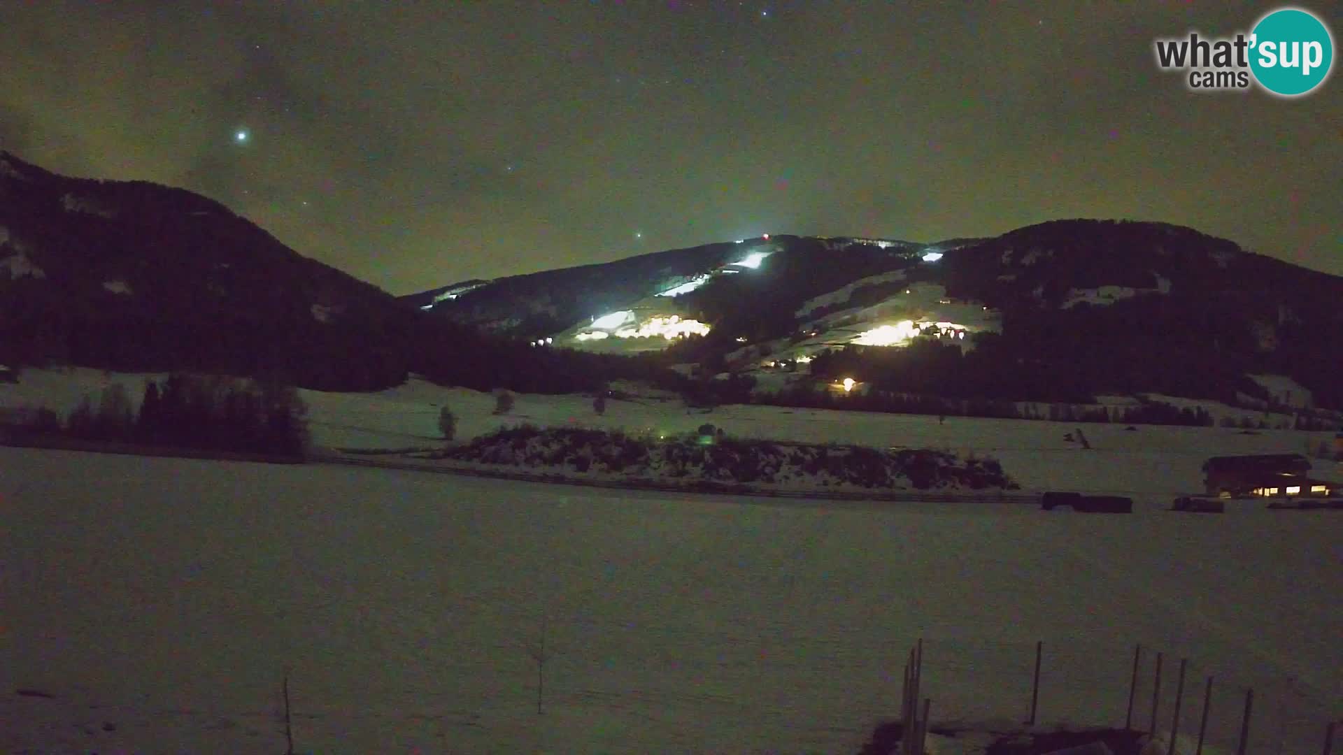 Webkamera Olang | Blick auf den Kronplatz von den Sottla Apartments