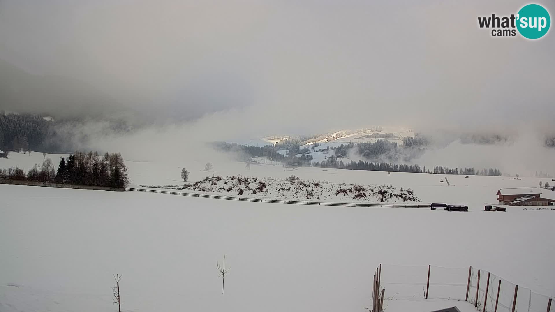 Webkamera Olang | Blick auf den Kronplatz von den Sottla Apartments