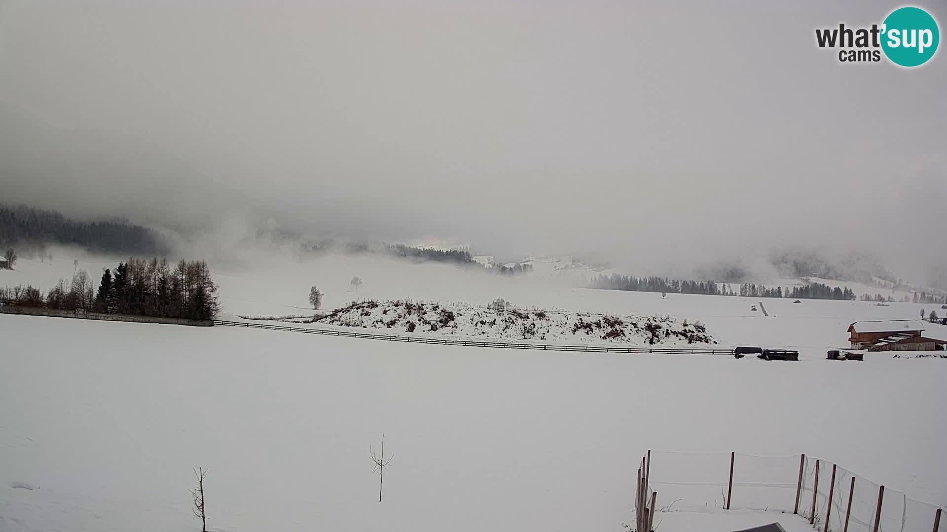 Webkamera Olang | Blick auf den Kronplatz von den Sottla Apartments