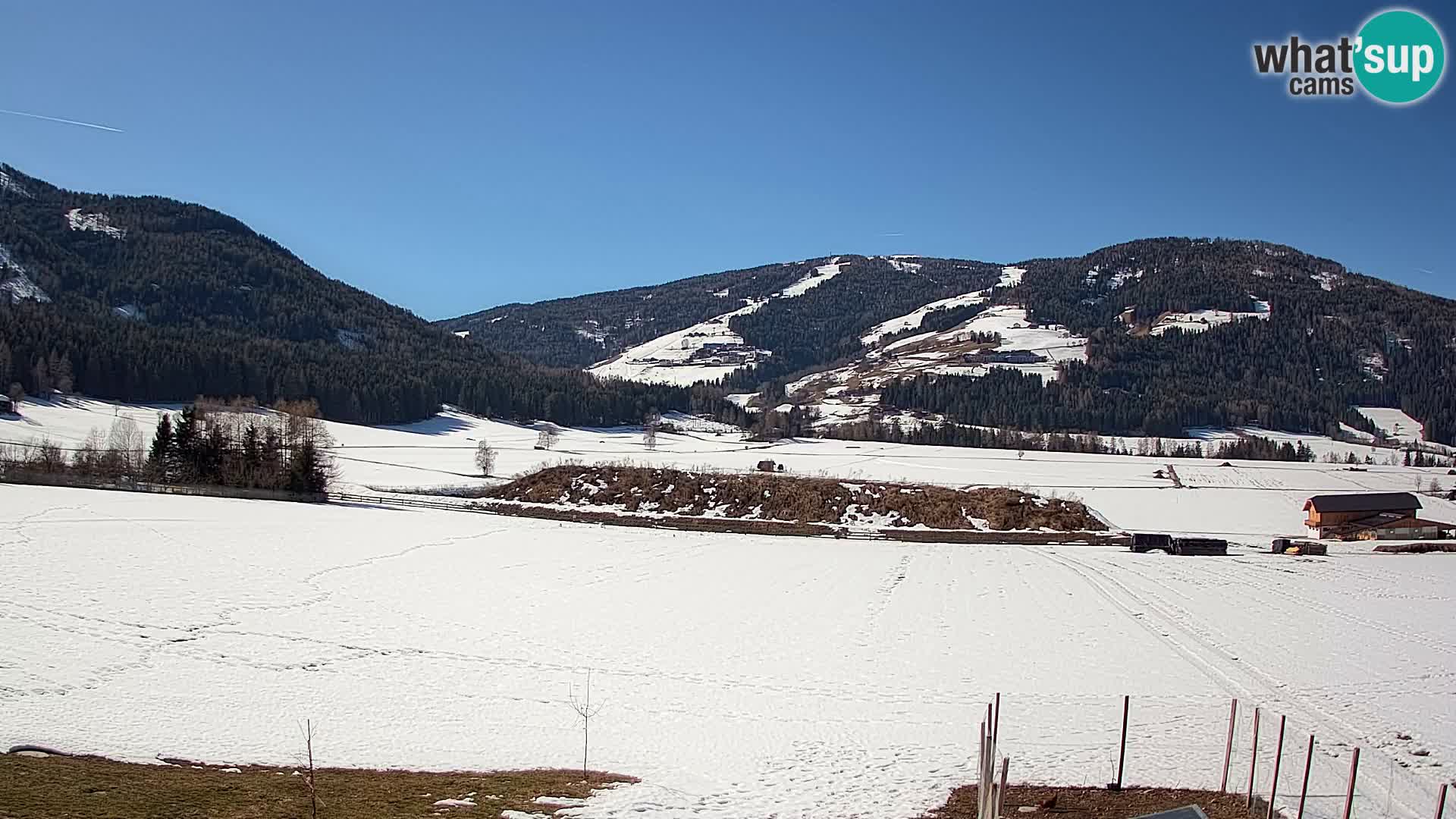 Web Kamera Olang | Kronplatz pogled sa apartmanov Sottla