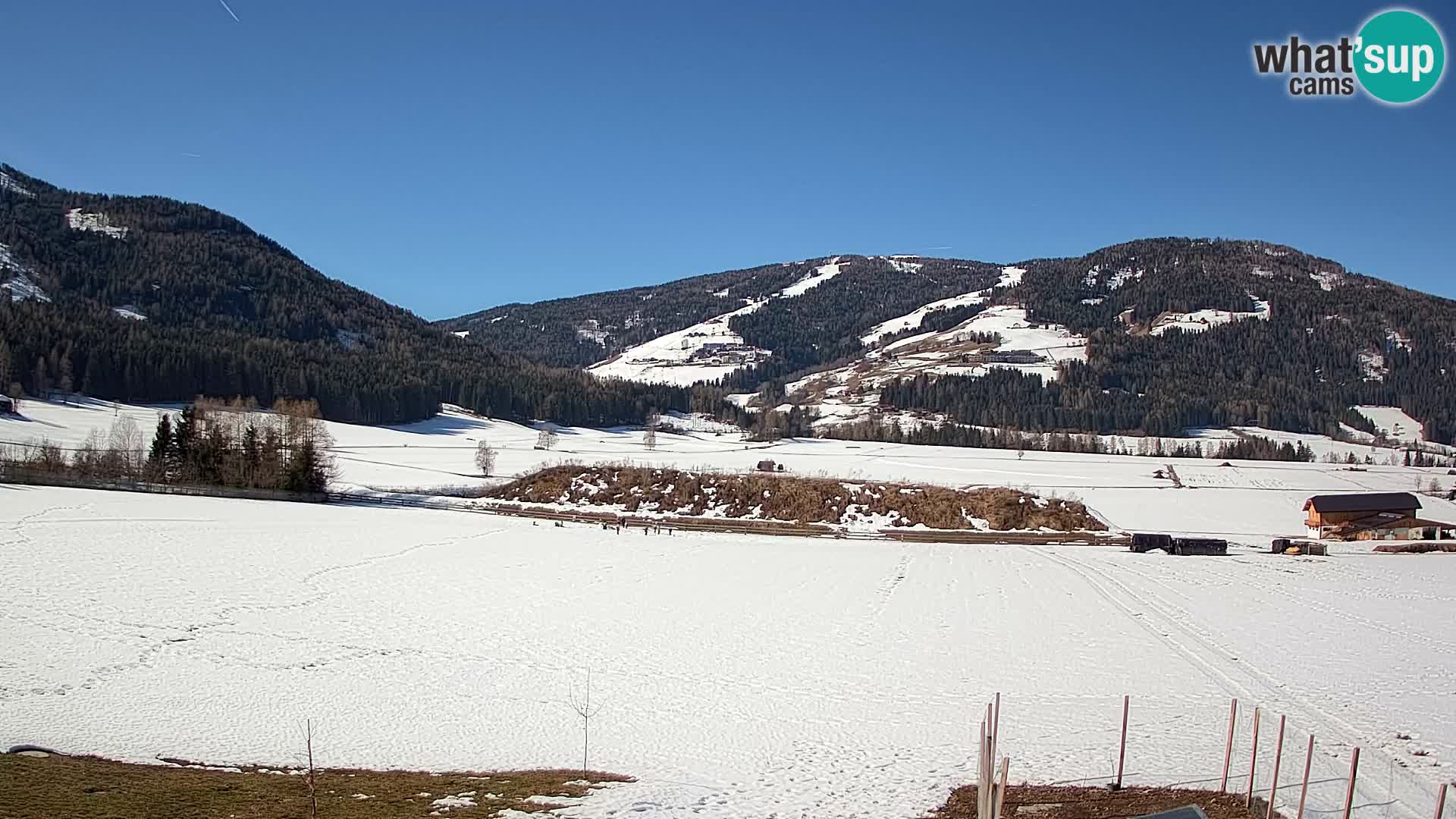 Livecam Olang | Kronplatz view from Sottla apartments