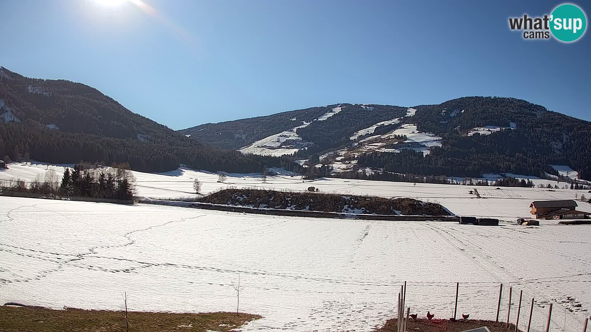 Livecam Valdaora | Plan de Corones dagli appartamenti Sottla