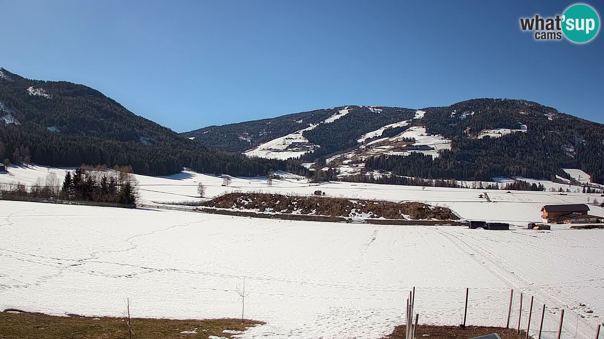 Livecam Olang | Kronplatz view from Sottla apartments