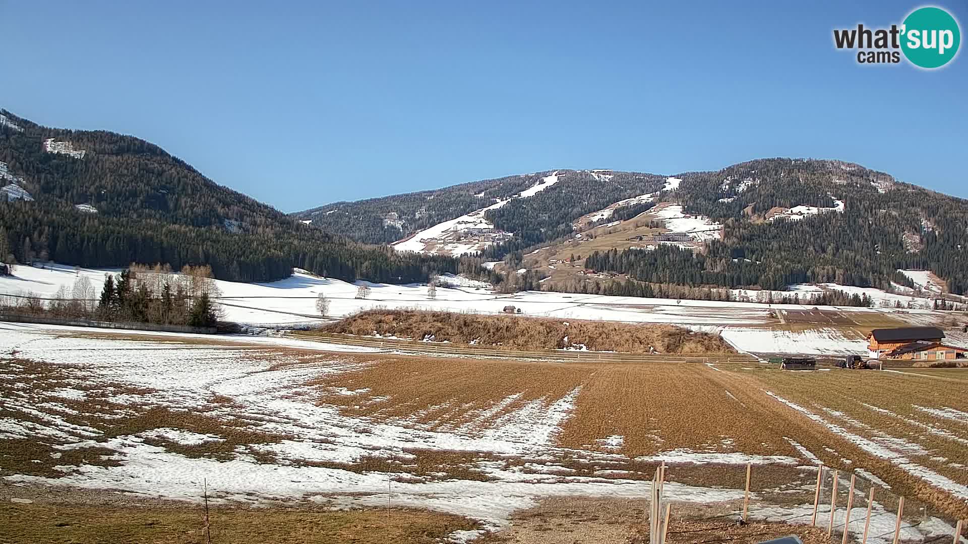 Livecam Olang | Kronplatz view from Sottla apartments