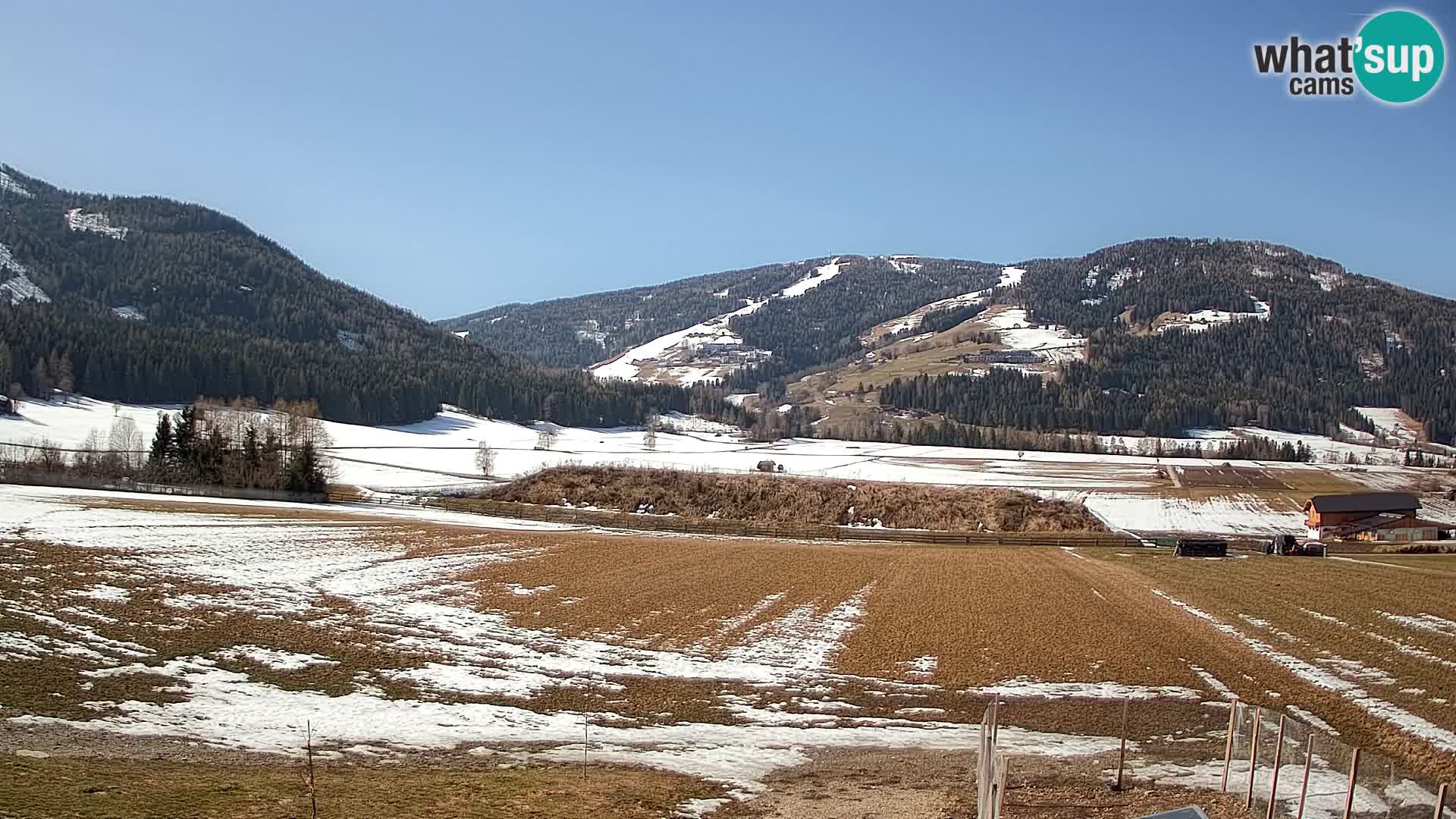 Livecam Olang | Kronplatz view from Sottla apartments