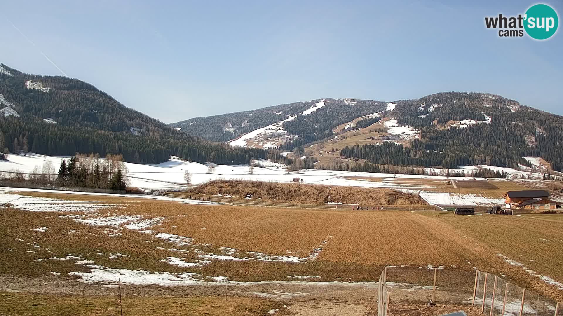 Web Kamera Olang | Kronplatz pogled sa apartmanov Sottla