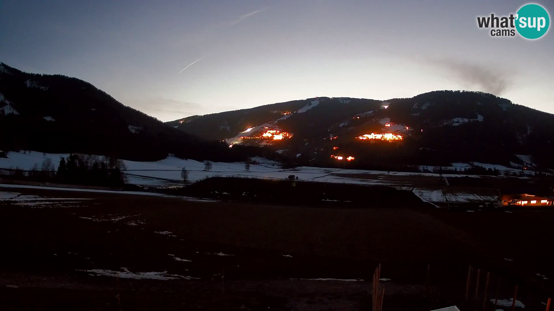 Web Kamera Olang | Kronplatz pogled sa apartmanov Sottla