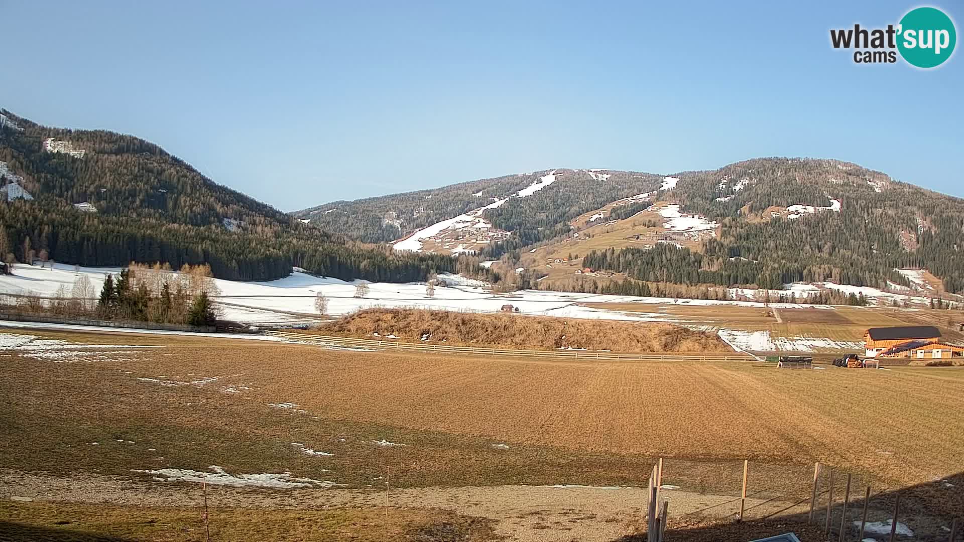 Livecam Olang | Kronplatz view from Sottla apartments