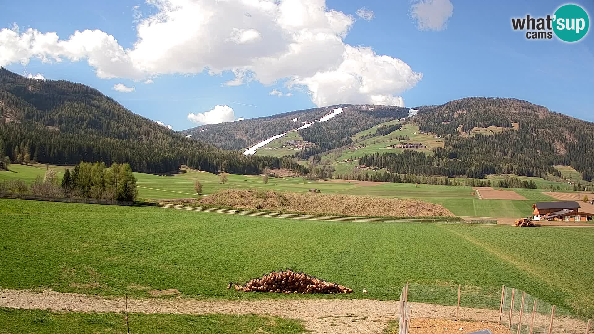 Livecam Olang | Kronplatz view from Sottla apartments