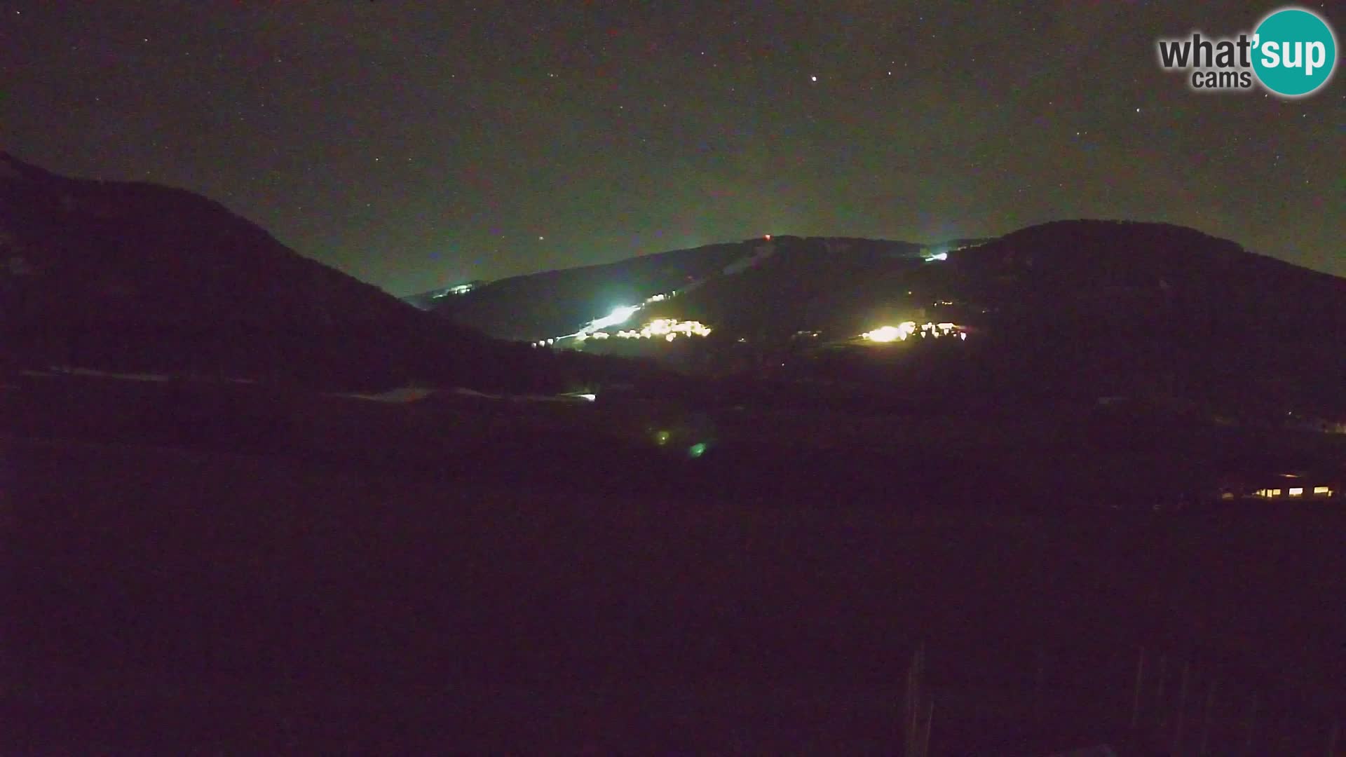 Webkamera Olang | Blick auf den Kronplatz von den Sottla Apartments