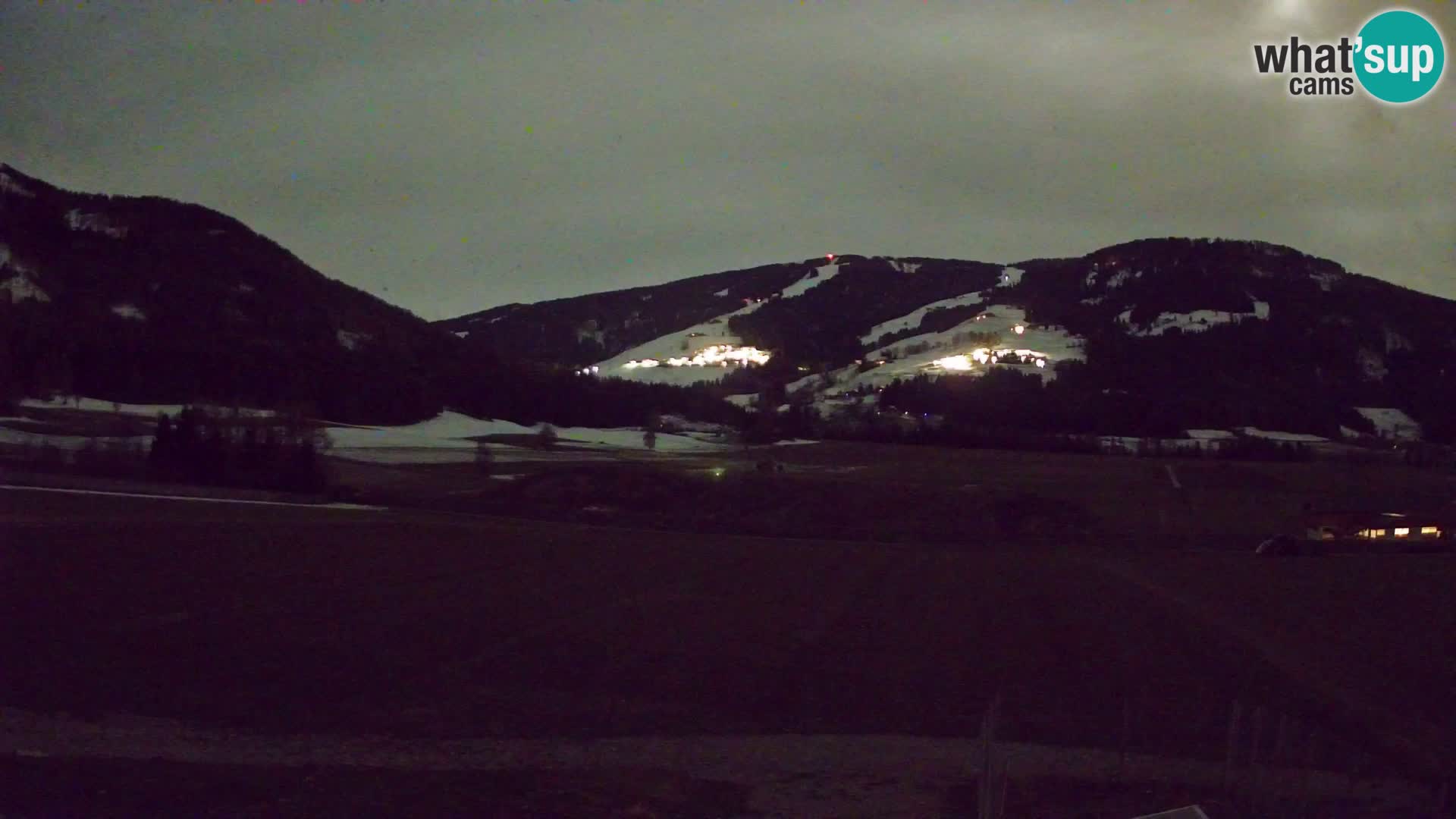 Webkamera Olang | Blick auf den Kronplatz von den Sottla Apartments